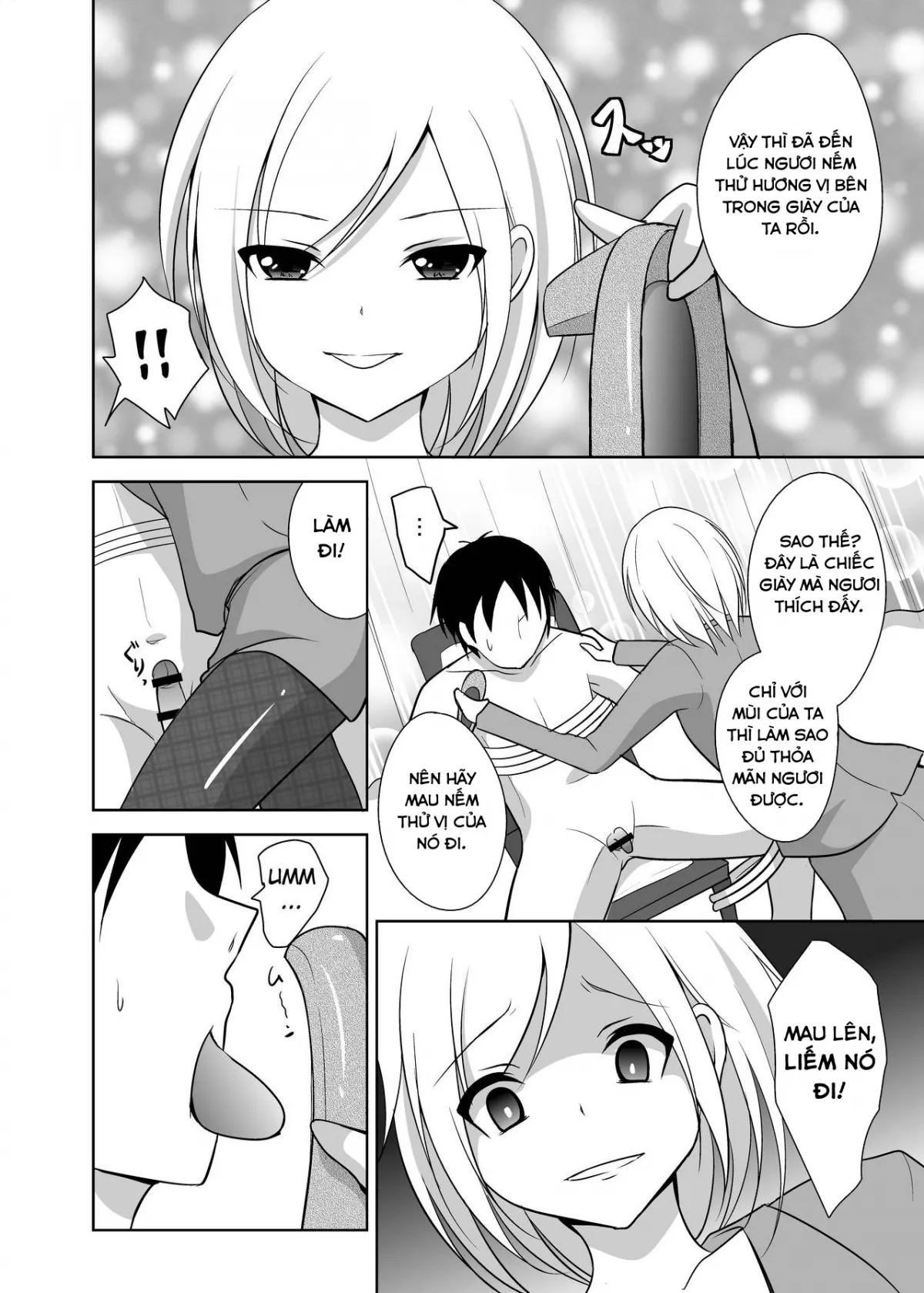 HentaiVN.net - Ảnh 10 - Ashiseme! - Chap 1
