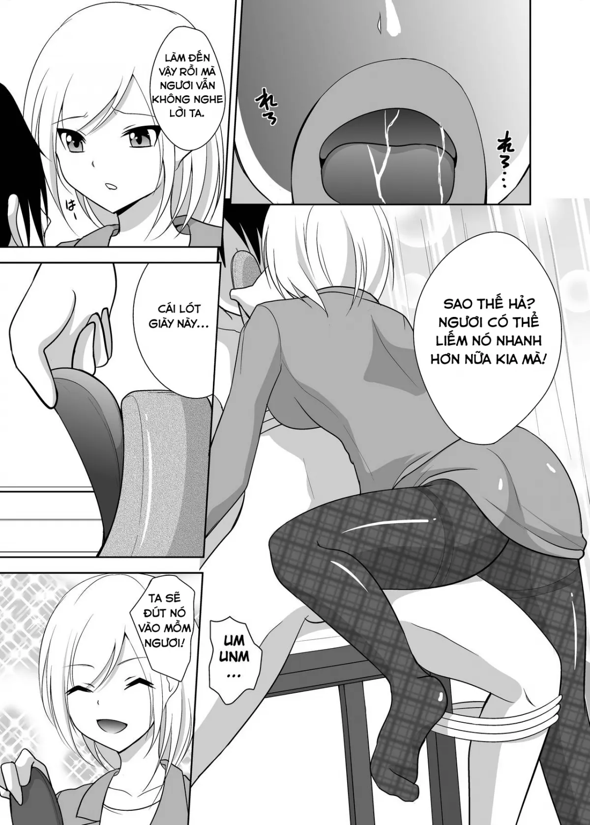 HentaiVN.net - Ảnh 11 - Ashiseme! - Chap 1