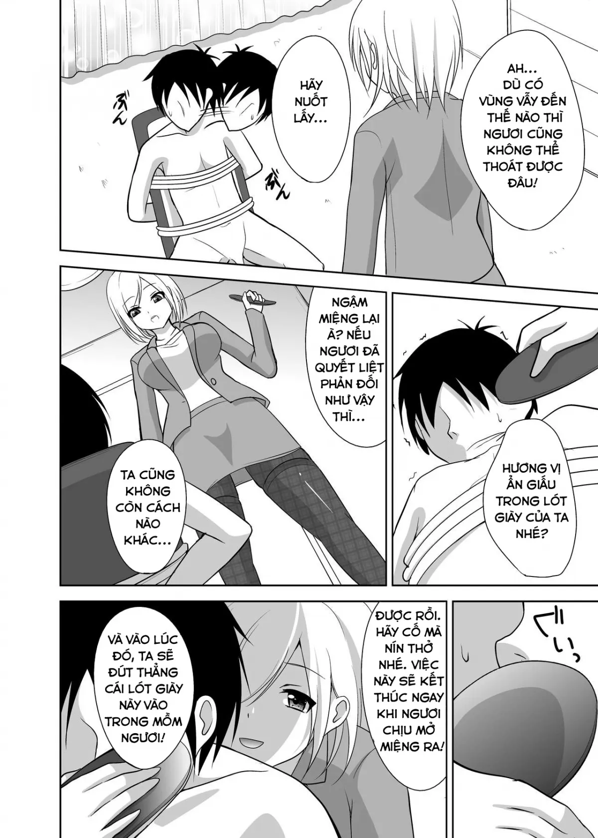 HentaiVN.net - Ảnh 12 - Ashiseme! - Chap 1