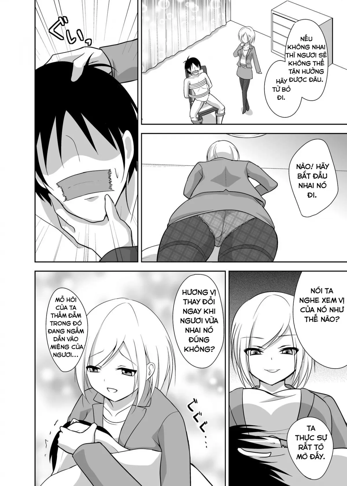 HentaiVN.net - Ảnh 14 - Ashiseme! - Chap 1