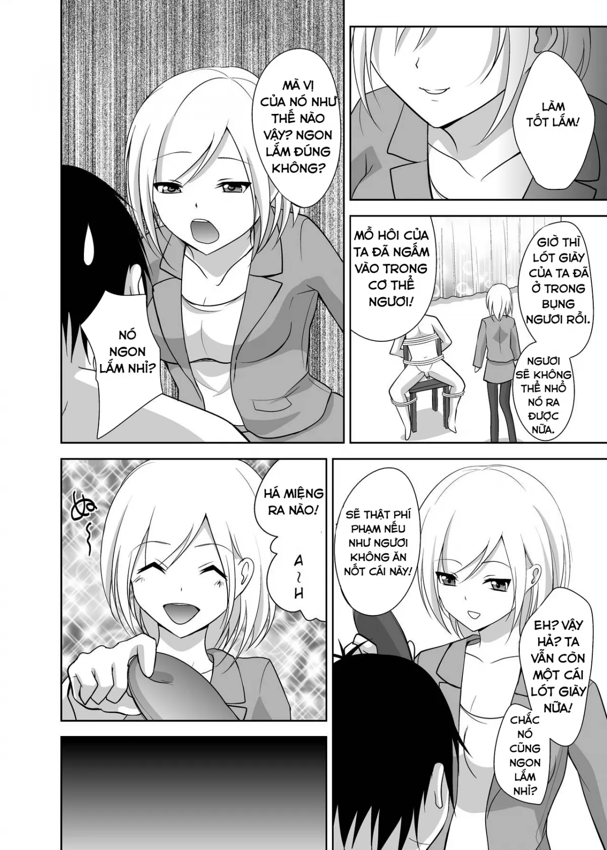 HentaiVN.net - Ảnh 16 - Ashiseme! - Chap 1