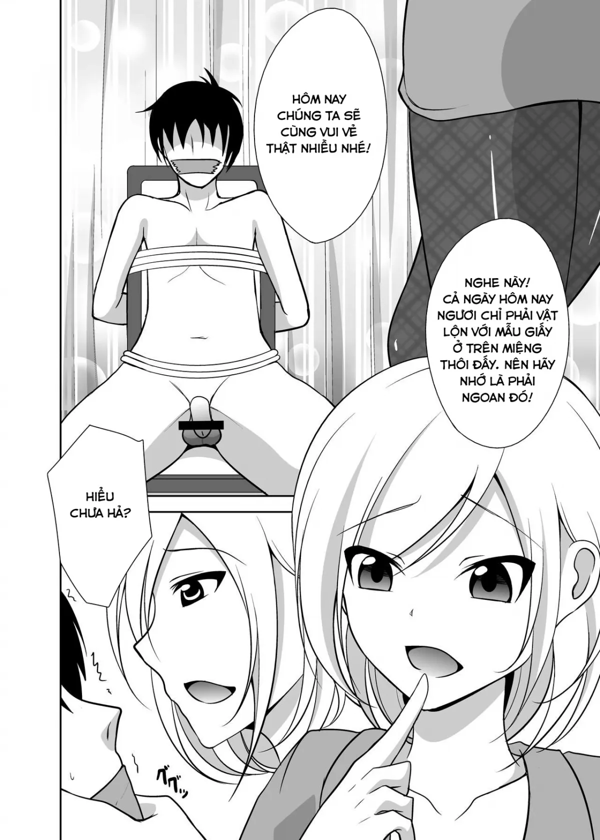 HentaiVN.net - Ảnh 4 - Ashiseme! - Chap 1