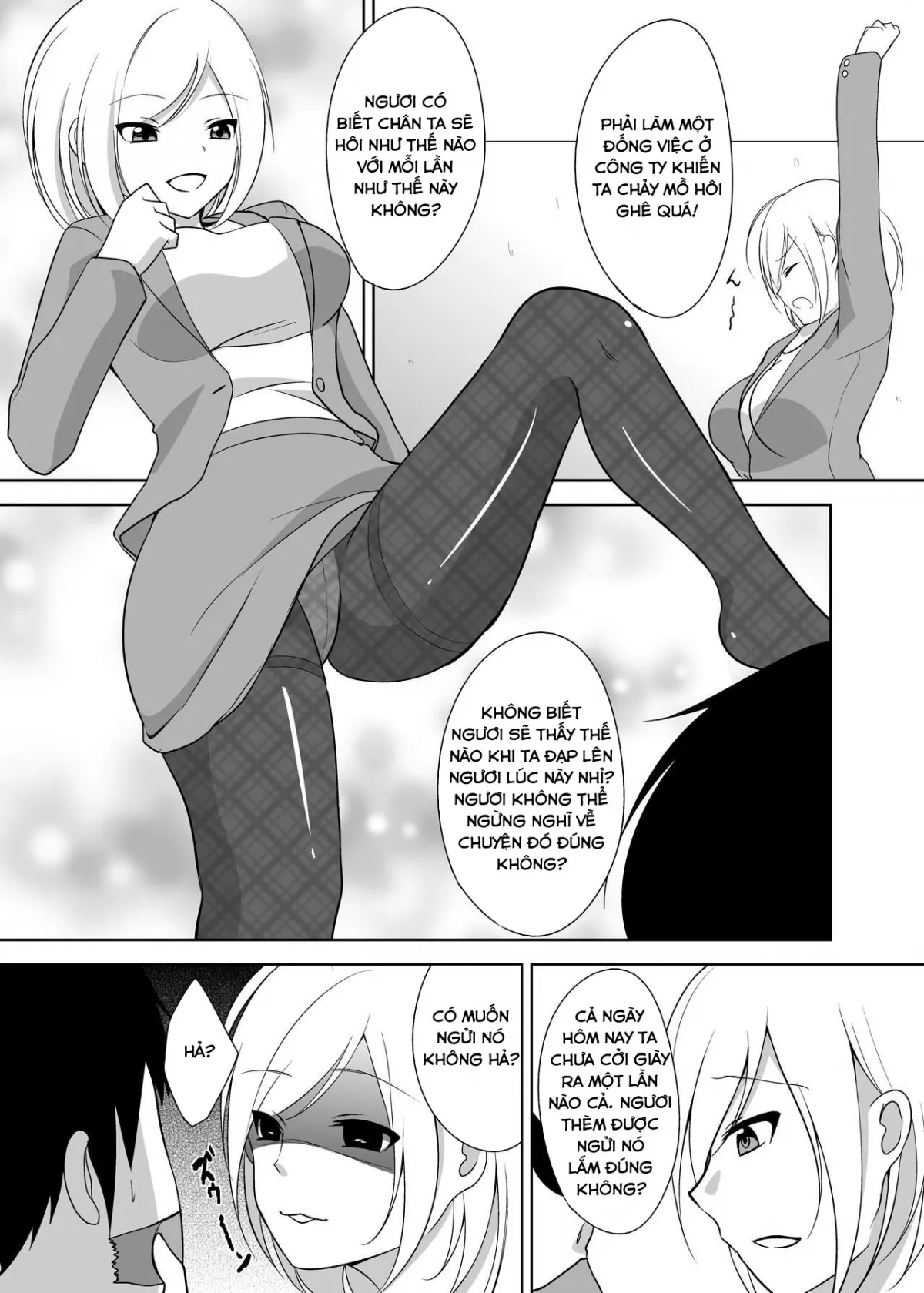 HentaiVN.net - Ảnh 5 - Ashiseme! - Chap 1