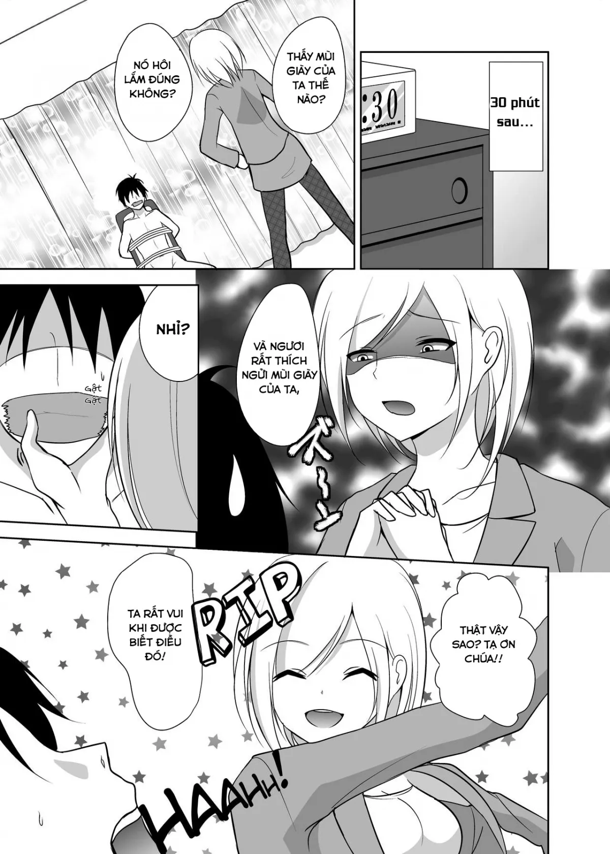 HentaiVN.net - Ảnh 9 - Ashiseme! - Chap 1