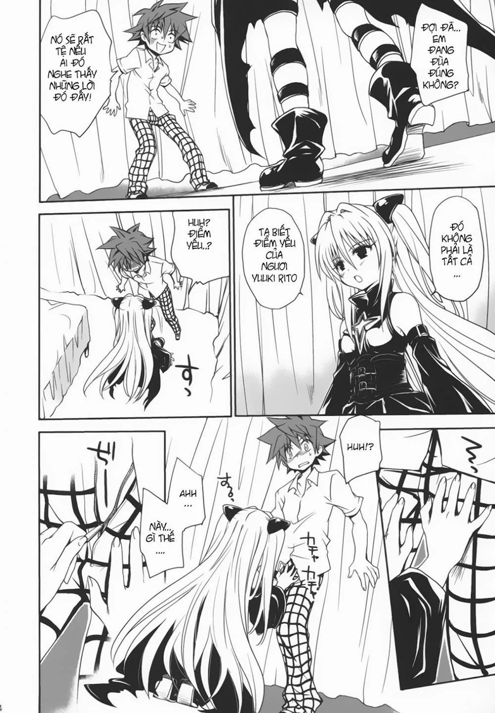 HentaiVN.net - Ảnh 23 - Yami Yami No Nayami (To Love-Ru) - Chap 1