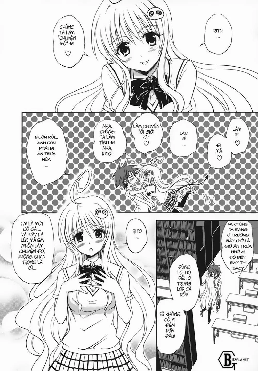 HentaiVN.net - Ảnh 5 - Yami Yami No Nayami (To Love-Ru) - Chap 1