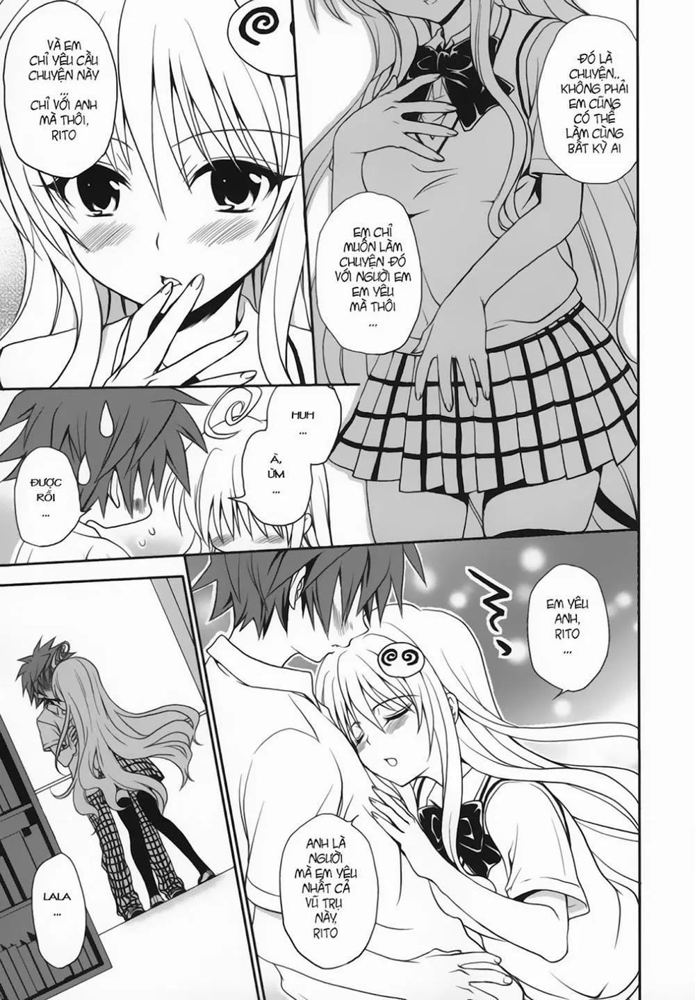 HentaiVN.net - Ảnh 6 - Yami Yami No Nayami (To Love-Ru) - Chap 1