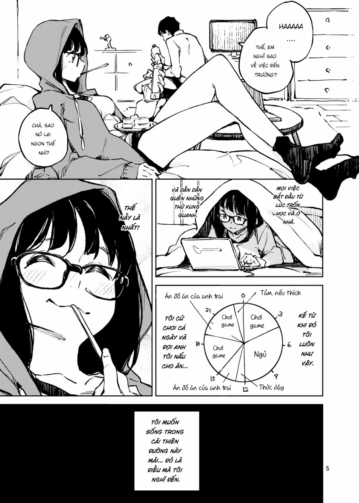 HentaiVN.net - Ảnh 4 - A month of paradise - Chap 1
