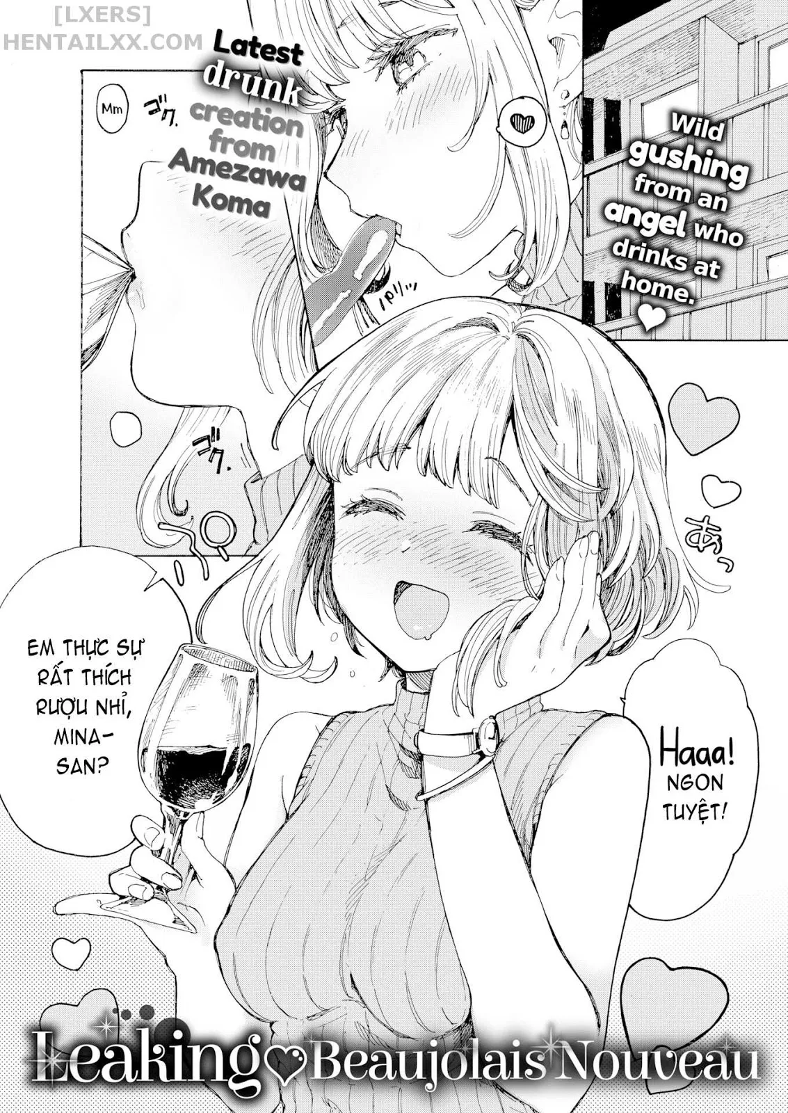 HentaiVN.net - Ảnh 5 - Leaking ❤ Beaujolais Nouveau - Chap 1