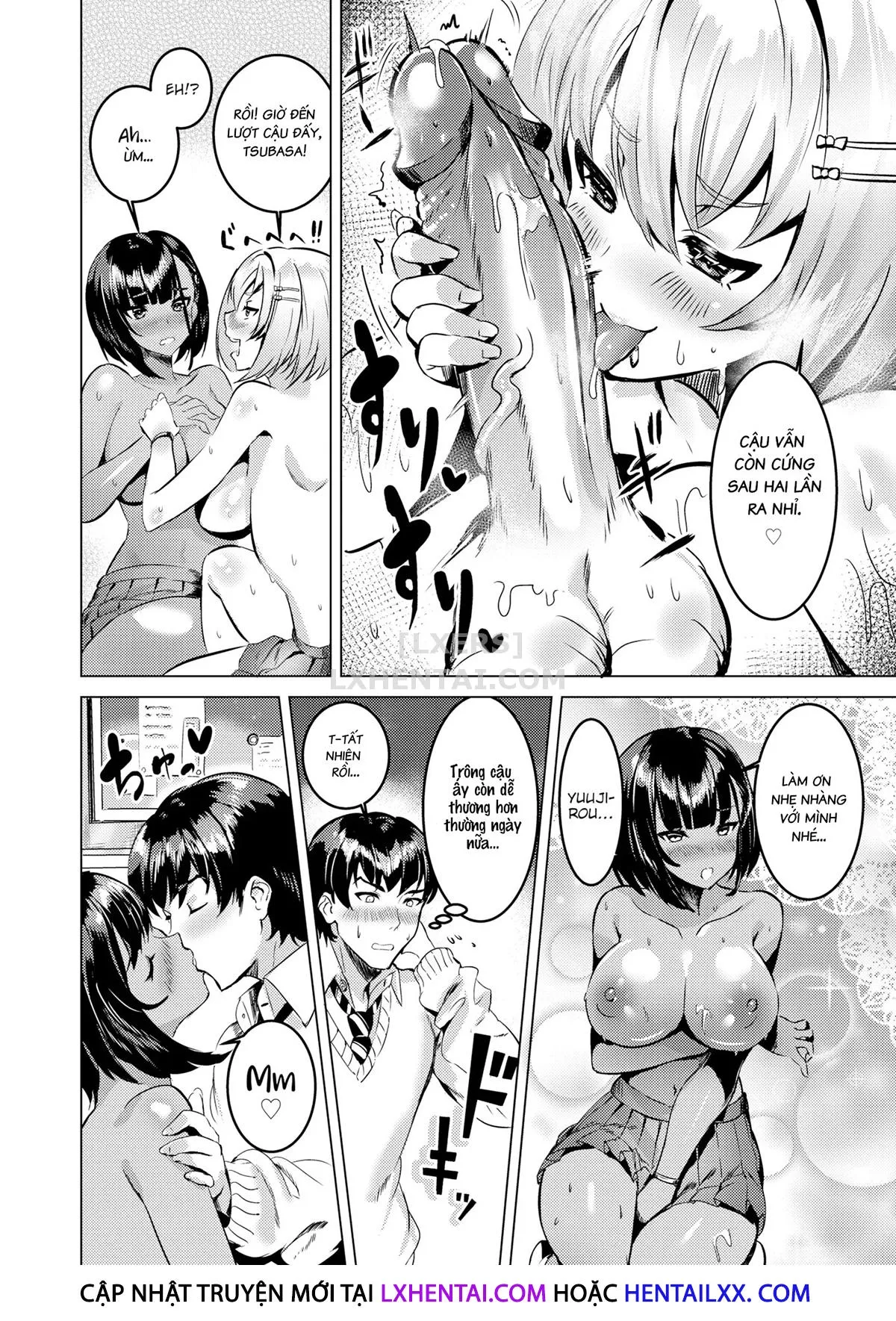 HentaiVN.net - Ảnh 15 - Three's Better Than Two [Comic Kairakuten BEAST 2021-01] - Chap 1