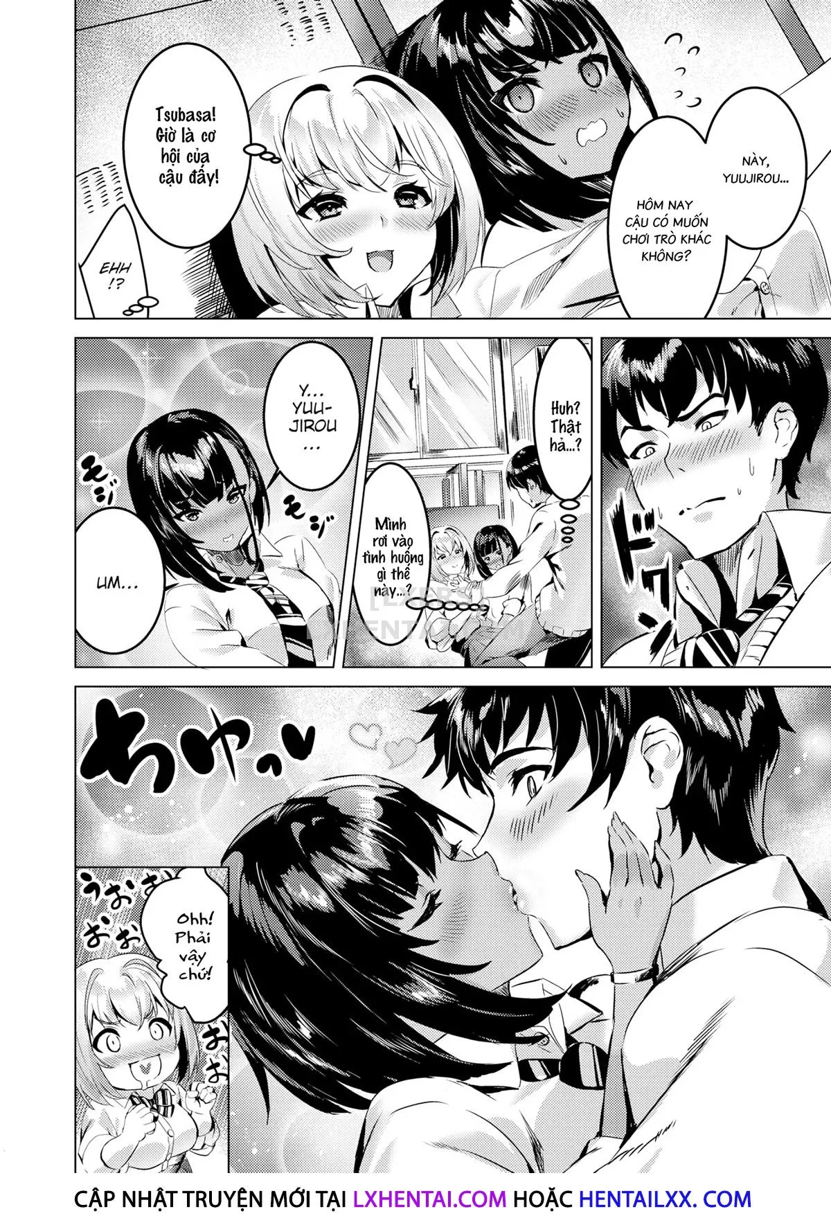 HentaiVN.net - Ảnh 7 - Three's Better Than Two [Comic Kairakuten BEAST 2021-01] - Chap 1