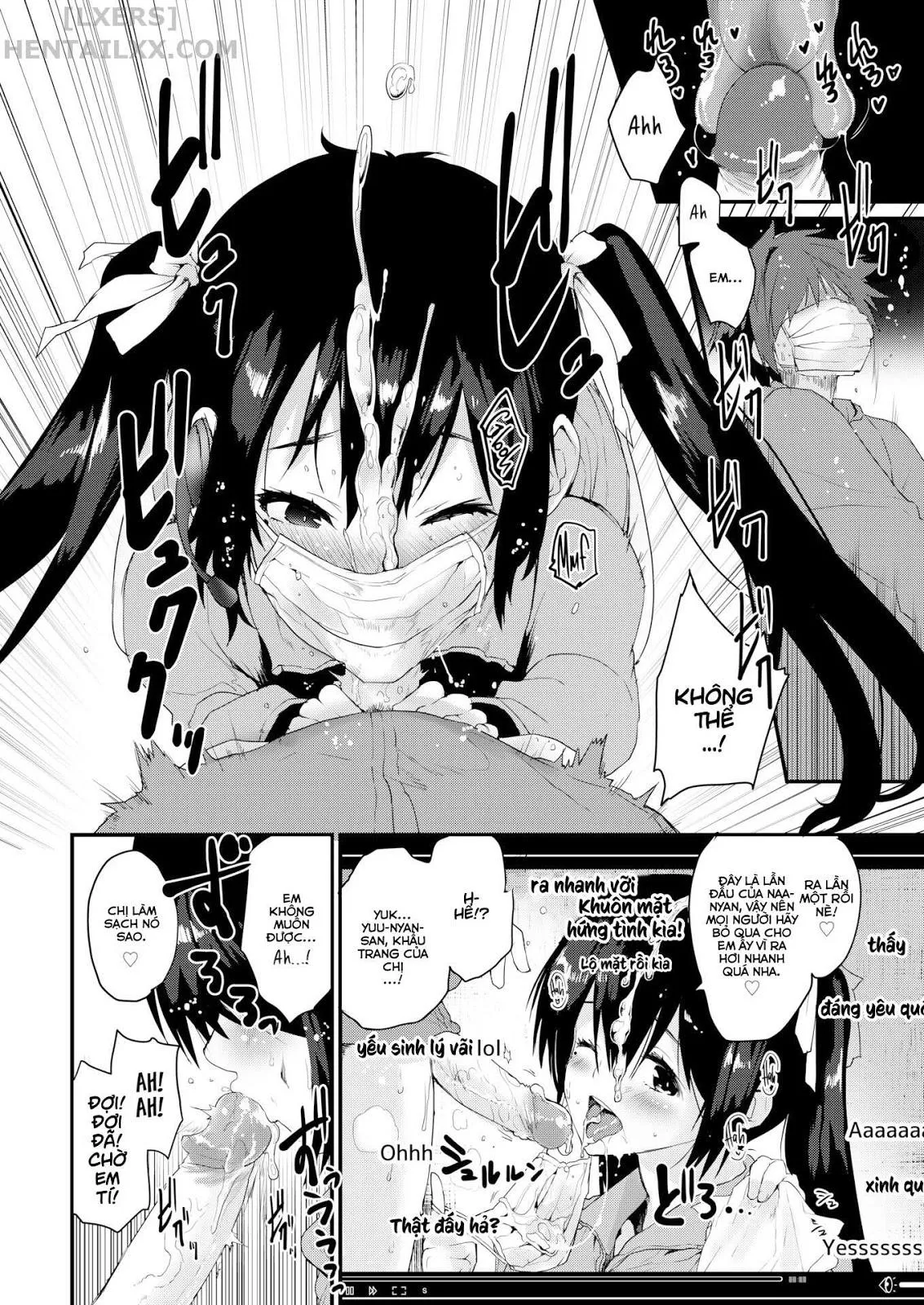 HentaiVN.net - Ảnh 11 - My Girlfriend’s Lewd Stream - Chap 1
