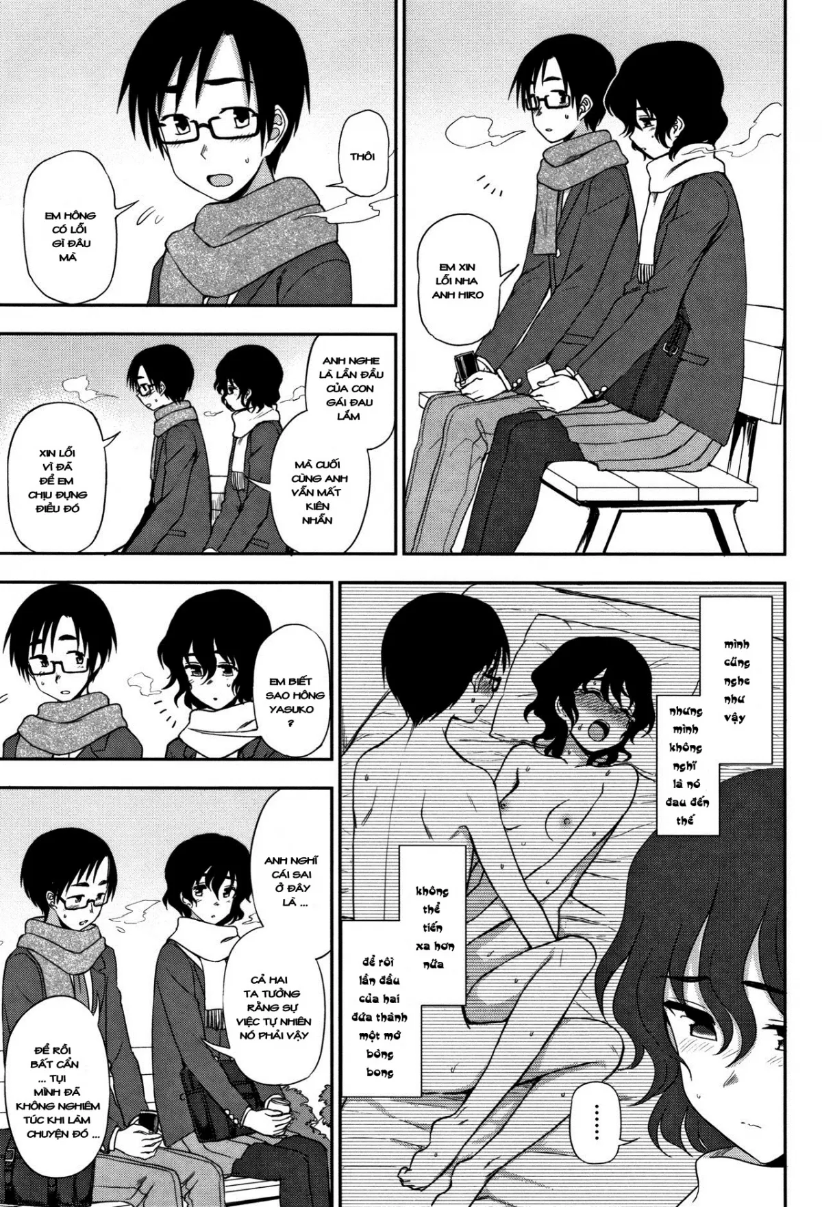 HentaiVN.net - Ảnh 4 - Shippai wa Seikou no Moto ? [Failure Teaches Success ?] - Chap 1
