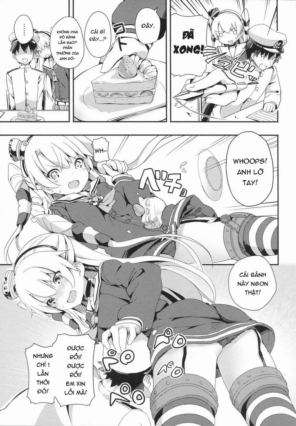 HentaiVN.net - Ảnh 5 - Amatsukaze to Tetsuya de H shinagara Houkokusho (Kantai Collection) - Chap 1