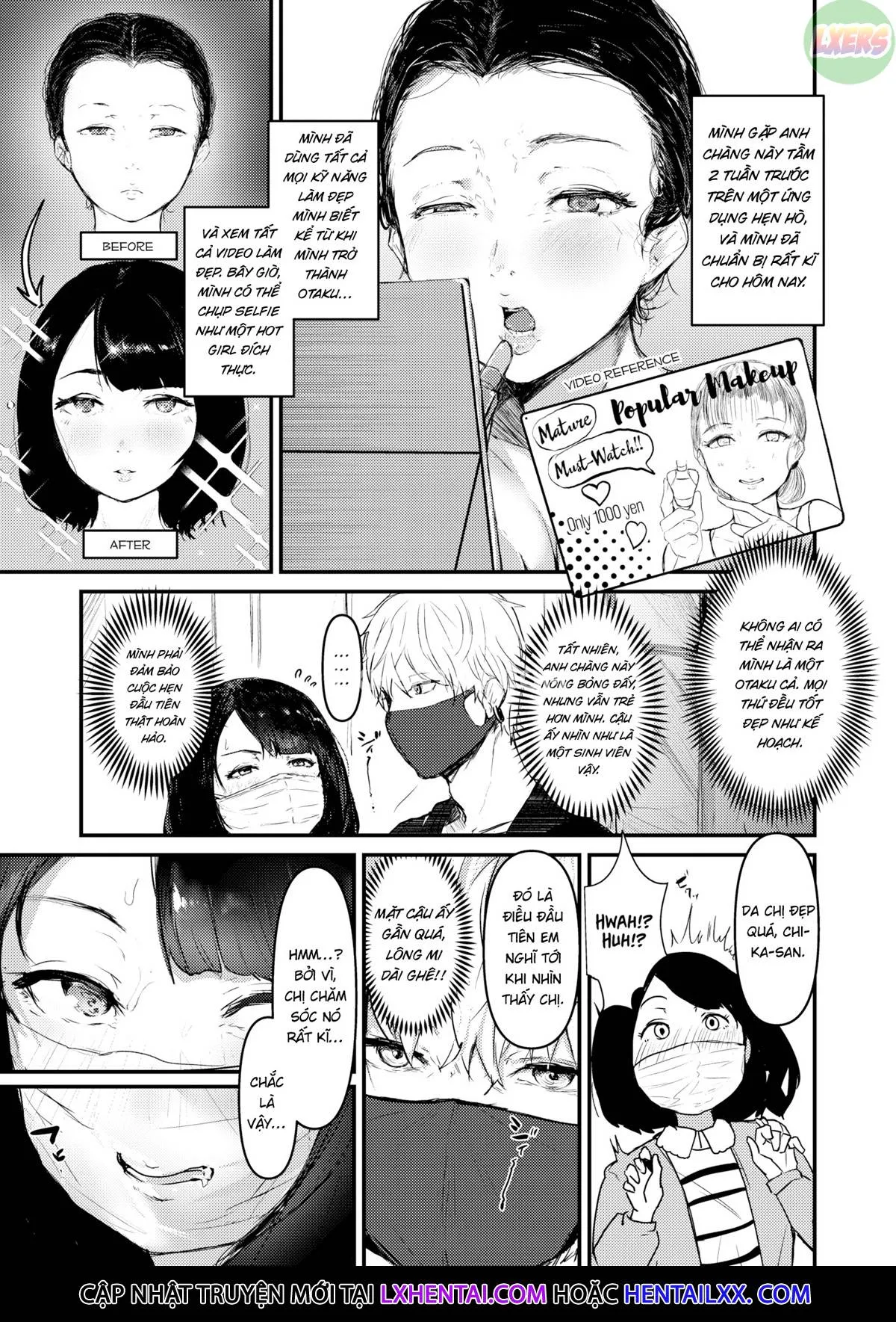 HentaiVN.net - Ảnh 7 - Tưởng tình yêu hóa ra tình dục - Chap 1