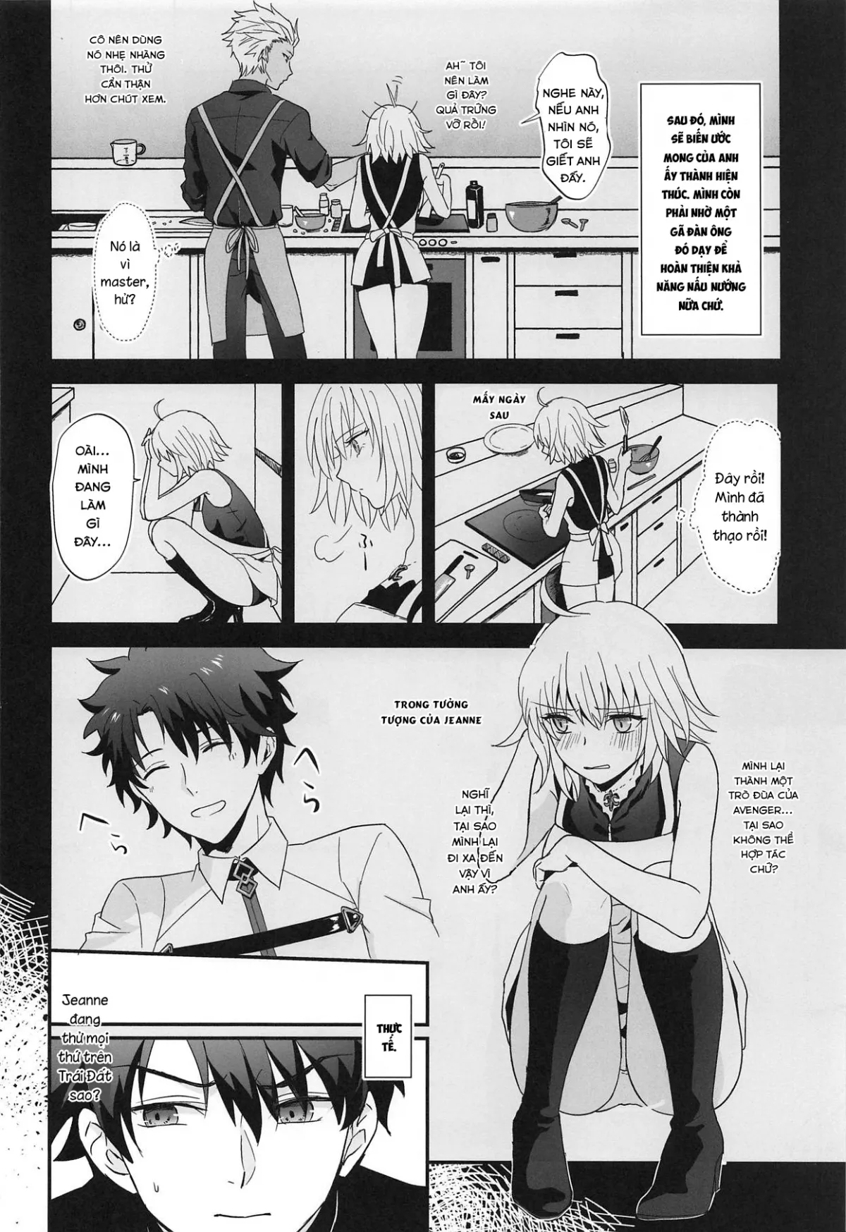 HentaiVN.net - Ảnh 10 - Alter-chan vào bếp [Alter-chan to Gohan; オルタちゃんとごはんっ♥] - Chap 1