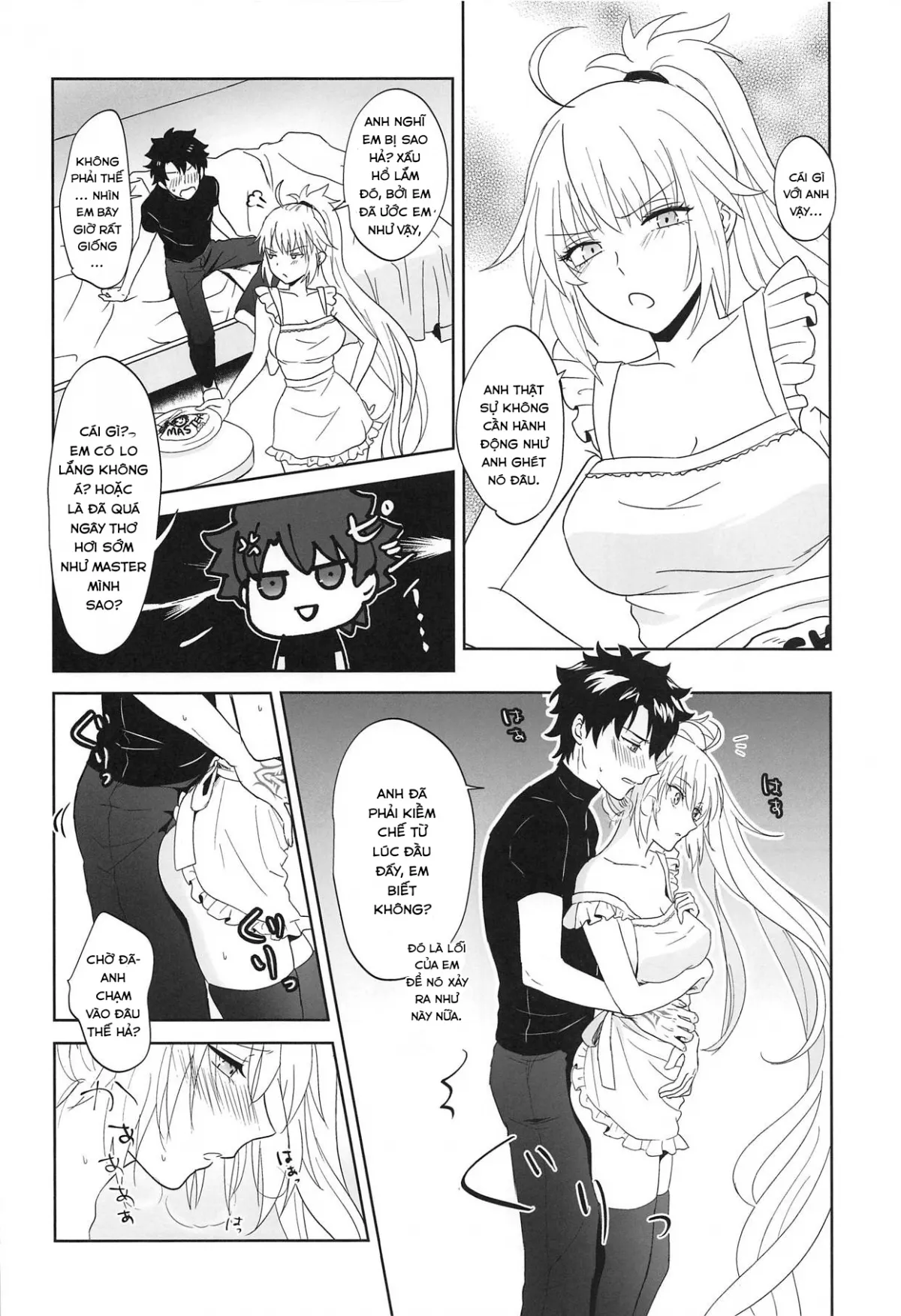 HentaiVN.net - Ảnh 12 - Alter-chan vào bếp [Alter-chan to Gohan; オルタちゃんとごはんっ♥] - Chap 1