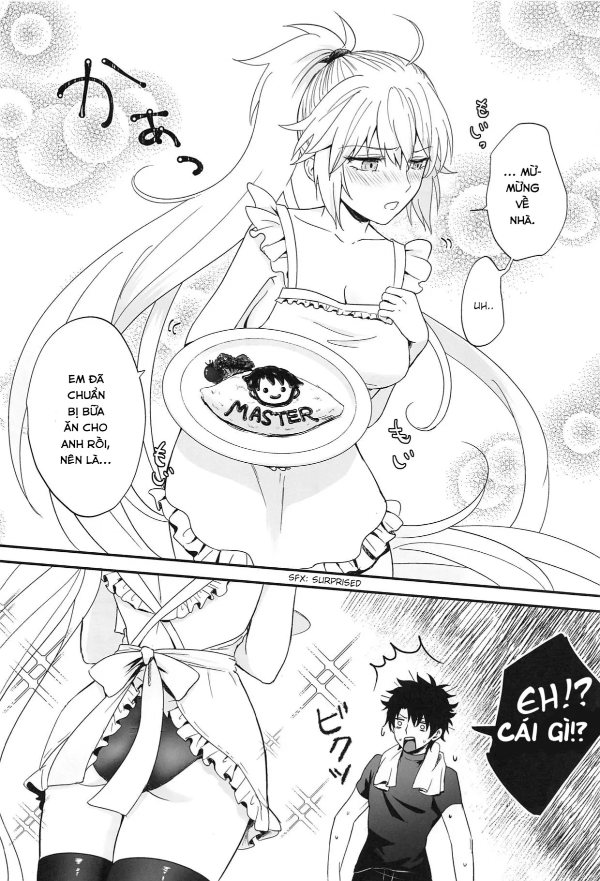 HentaiVN.net - Ảnh 4 - Alter-chan vào bếp [Alter-chan to Gohan; オルタちゃんとごはんっ♥] - Chap 1