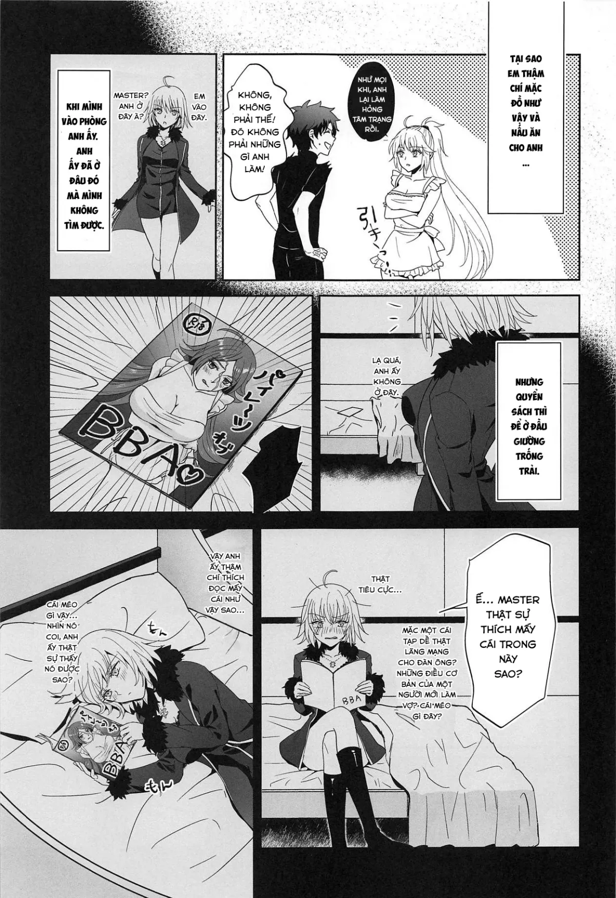 HentaiVN.net - Ảnh 9 - Alter-chan vào bếp [Alter-chan to Gohan; オルタちゃんとごはんっ♥] - Chap 1