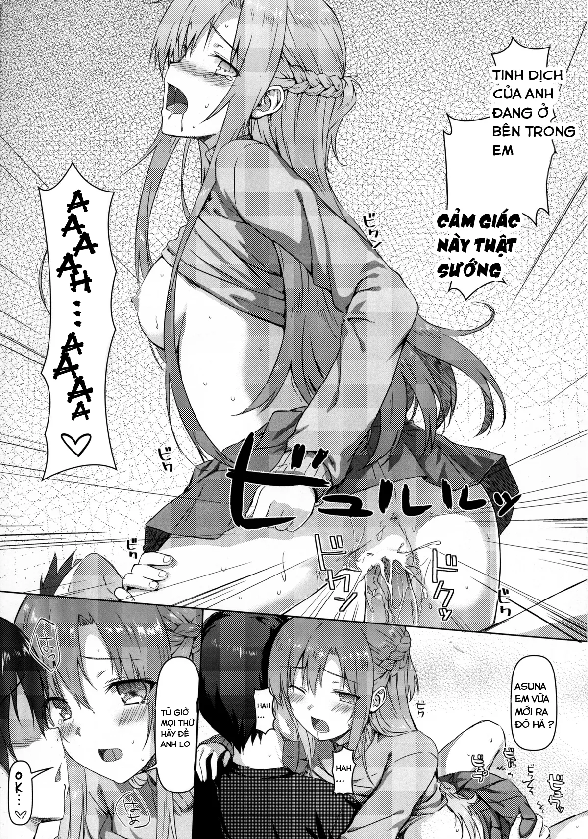 HentaiVN.net - Ảnh 14 - Motto Sugoku Amai Onegai (Sword Art Online) - Chap 1
