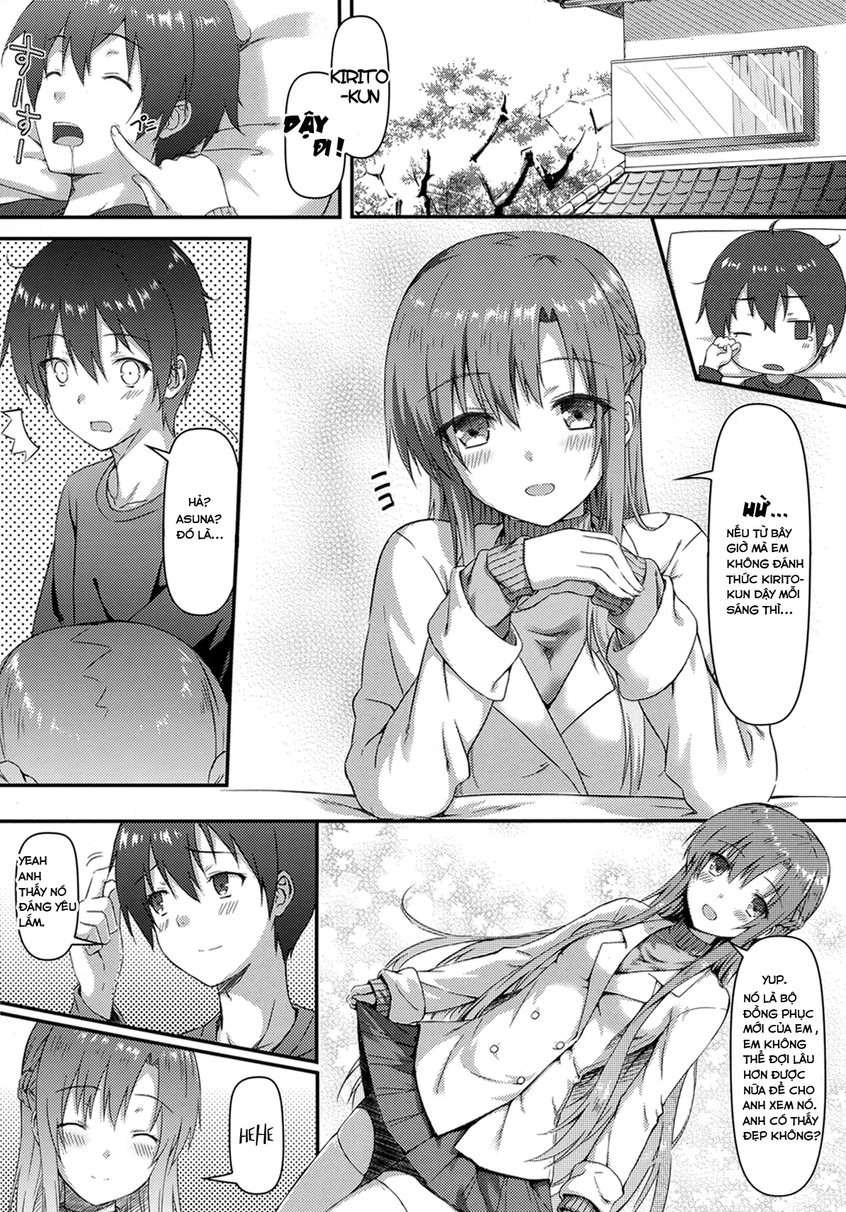 HentaiVN.net - Ảnh 4 - Motto Sugoku Amai Onegai (Sword Art Online) - Chap 1
