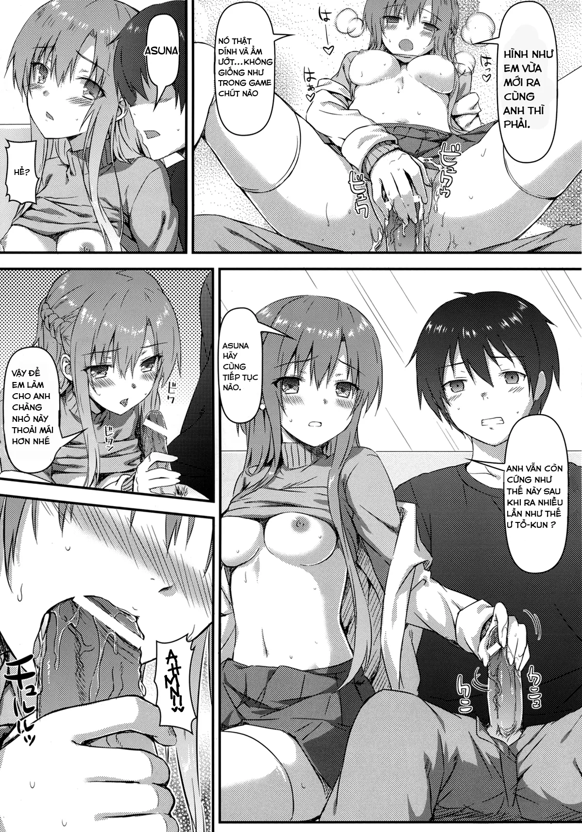HentaiVN.net - Ảnh 8 - Motto Sugoku Amai Onegai (Sword Art Online) - Chap 1