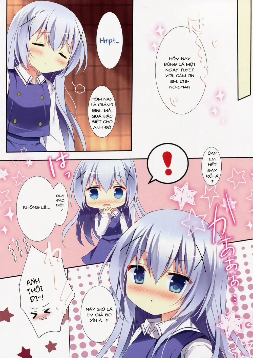 HentaiVN.net - Ảnh 15 - Horoyoi Chino-Chan To (Gochuumon Wa Usagi Desu Ka) - Chap 1