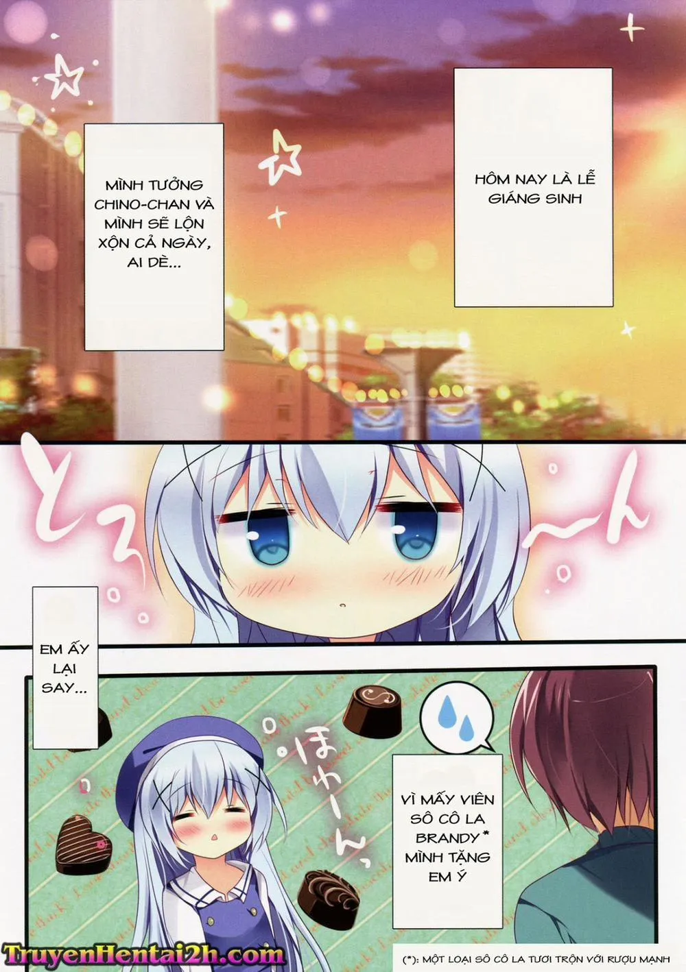 HentaiVN.net - Ảnh 4 - Horoyoi Chino-Chan To (Gochuumon Wa Usagi Desu Ka) - Chap 1