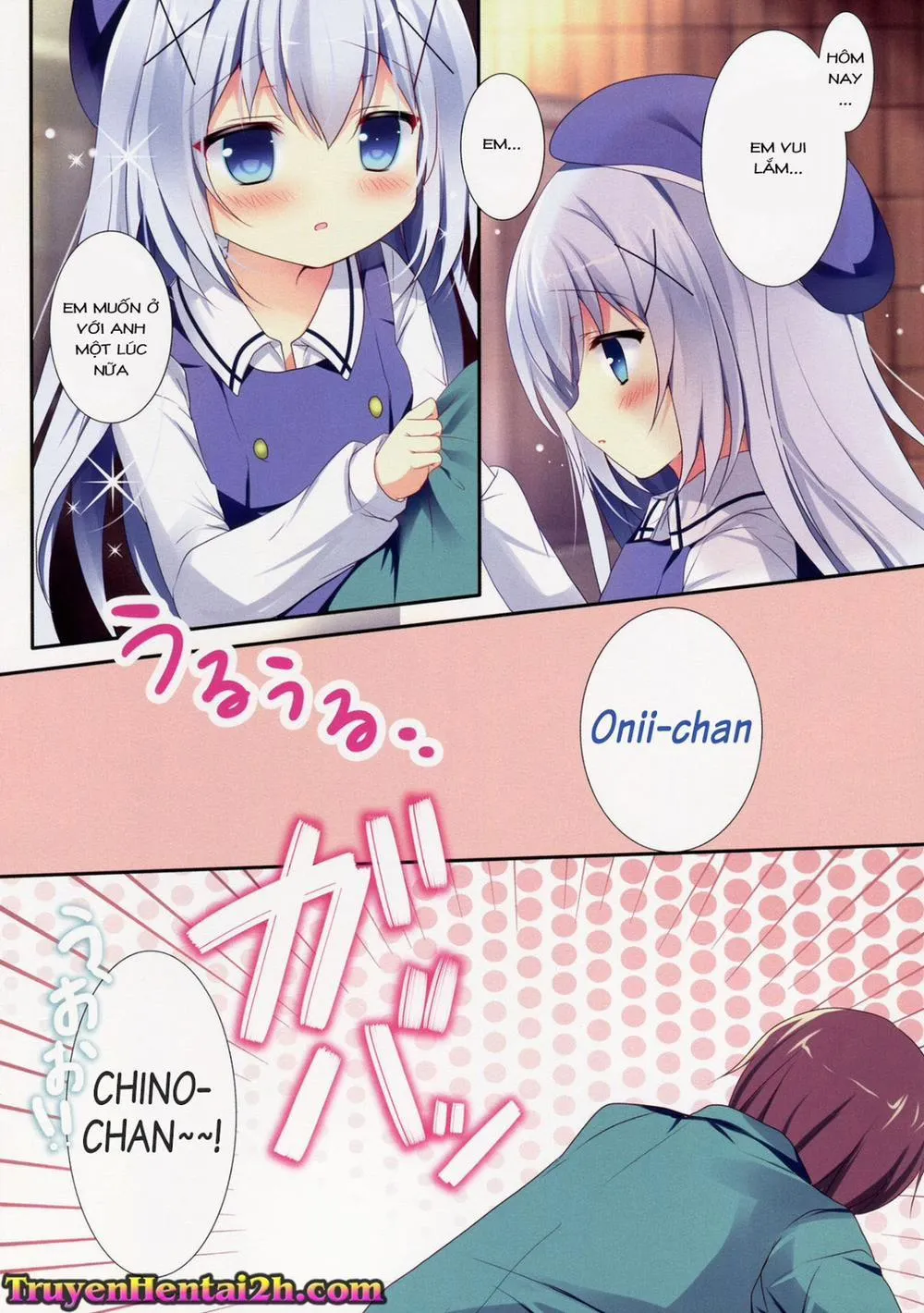 HentaiVN.net - Ảnh 6 - Horoyoi Chino-Chan To (Gochuumon Wa Usagi Desu Ka) - Chap 1