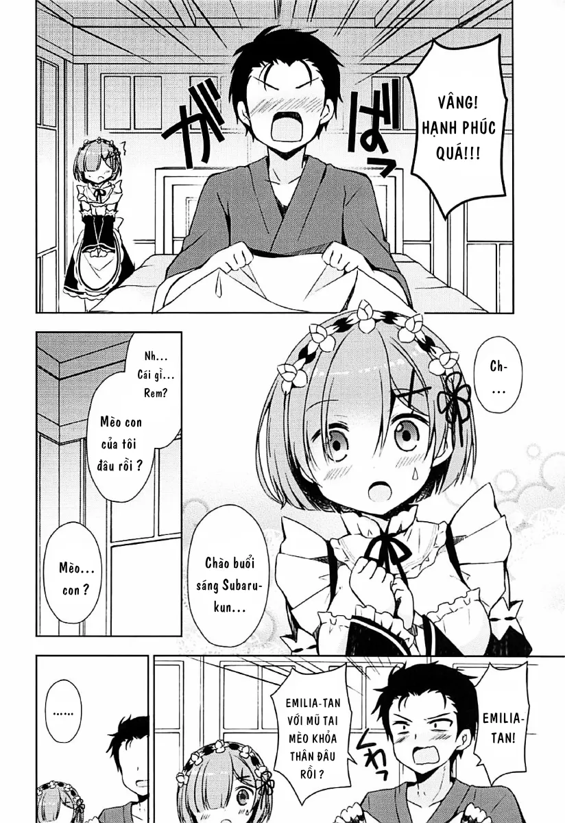 HentaiVN.net - Ảnh 6 - Em Là Chú Mèo Dâm Đãng Của Anh ! (Re: Zero Kara Hajimeru Isekai Seikatsu) [Shall I make Rem-nyan go Nyan Nyan? ; Rem-nyan to Nyannyan Suru? ; レムにゃんとにゃんにゃんする?] - Chap 1