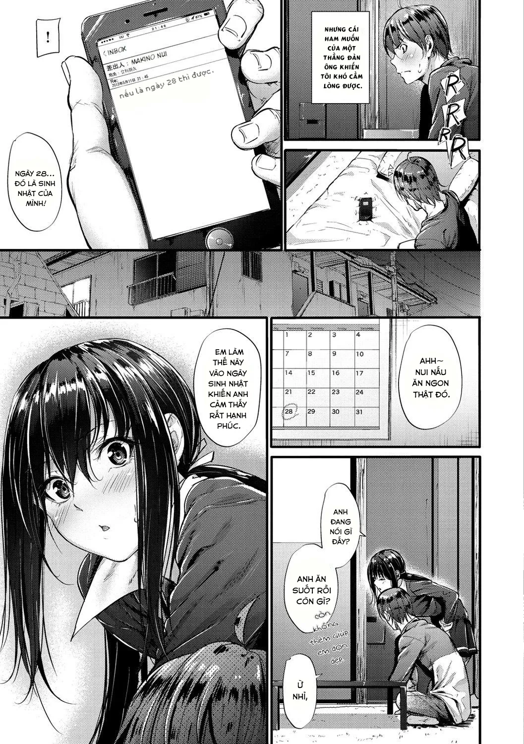 HentaiVN.net - Ảnh 6 - Bouei Line! - Chap 1