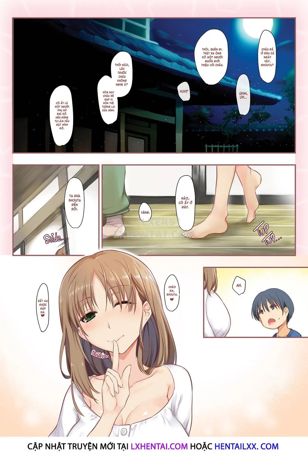 HentaiVN.net - Ảnh 24 - The Pretty Lady I Met On A Rainy Day Is My... [Ame no Hi ni Deatta Kirei na Onee-san wa Boku no...] - Chap 1