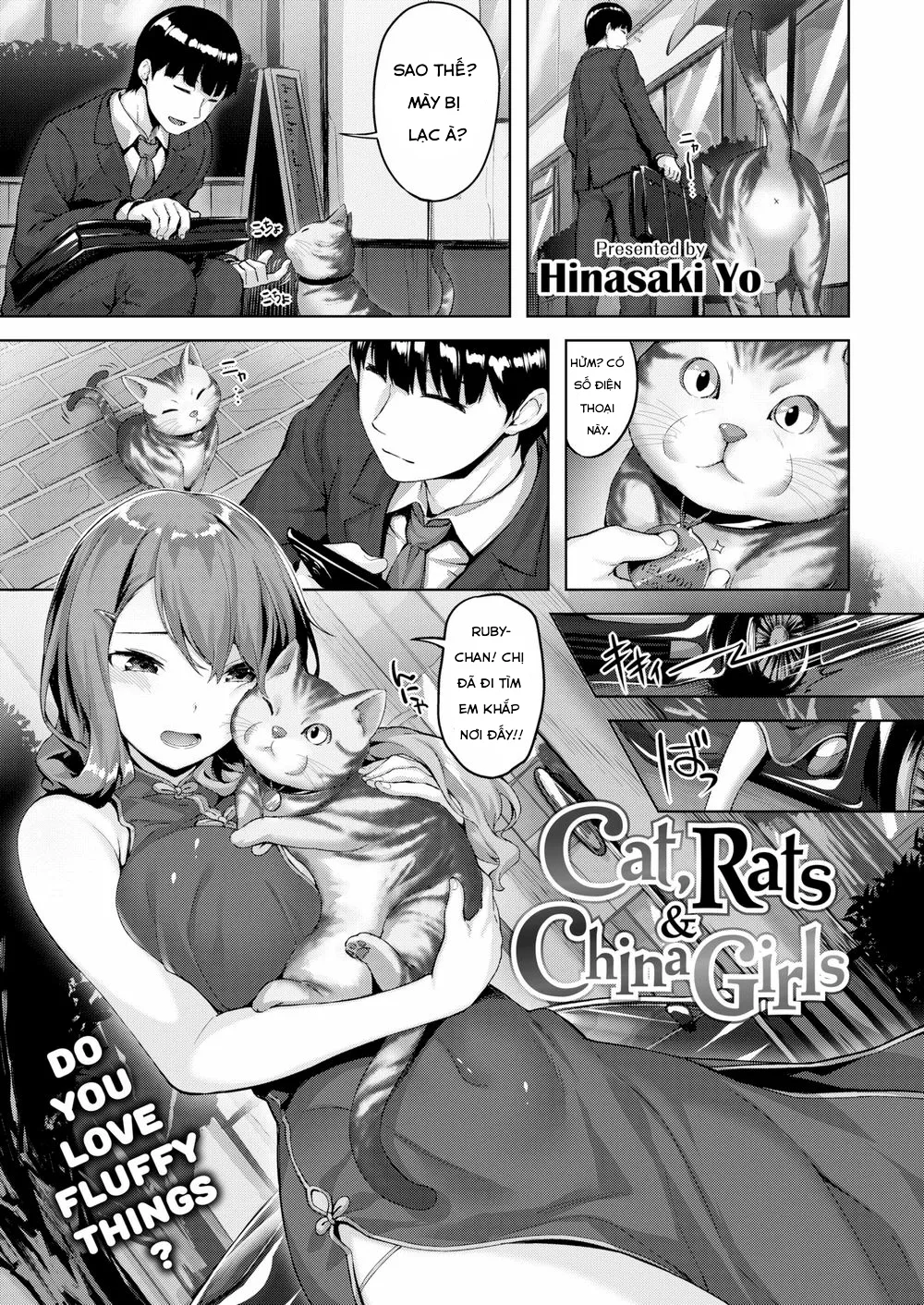HentaiVN.net - Ảnh 3 - Cat, Rat & China girl - Chap 1