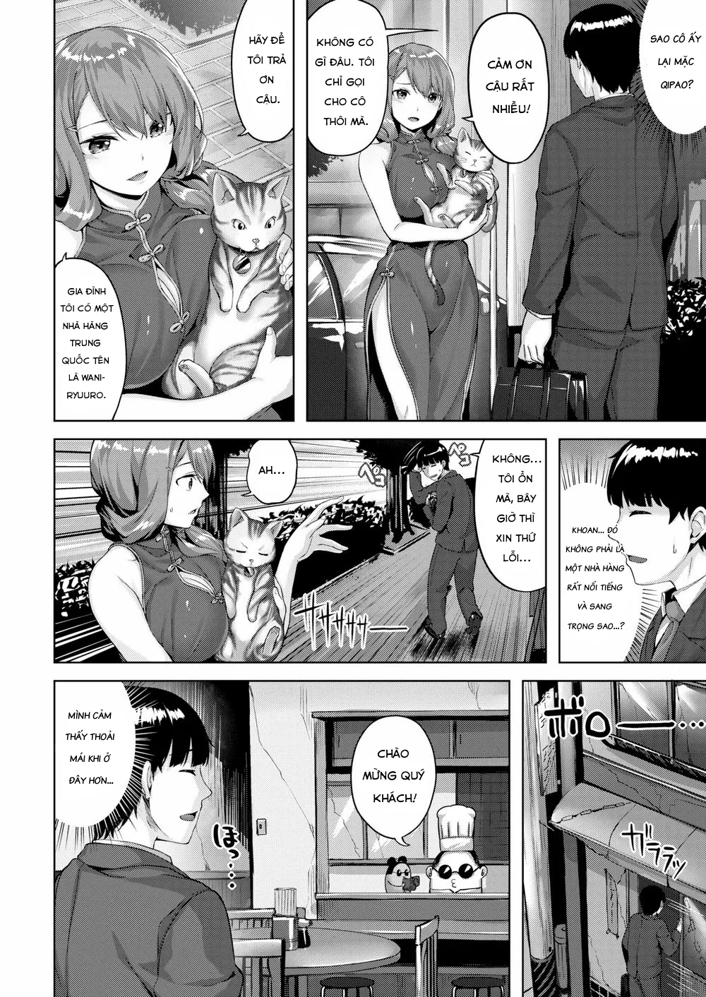 HentaiVN.net - Ảnh 4 - Cat, Rat & China girl - Chap 1