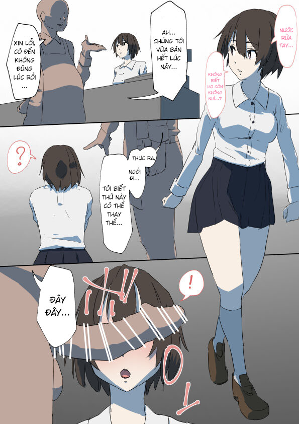 HentaiVN.net - Ảnh 3 - Khi hết nước rửa tay thì dùng gì? [消毒液おじさん] - Chap 1