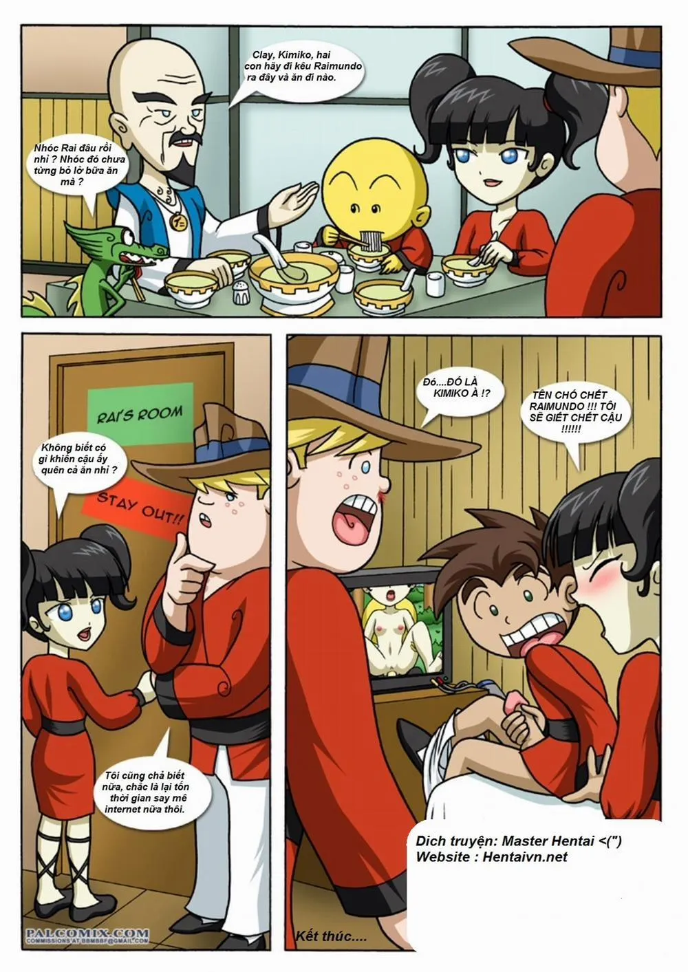 HentaiVN.net - Ảnh 21 - Xiaolin Showdown - Chap 1