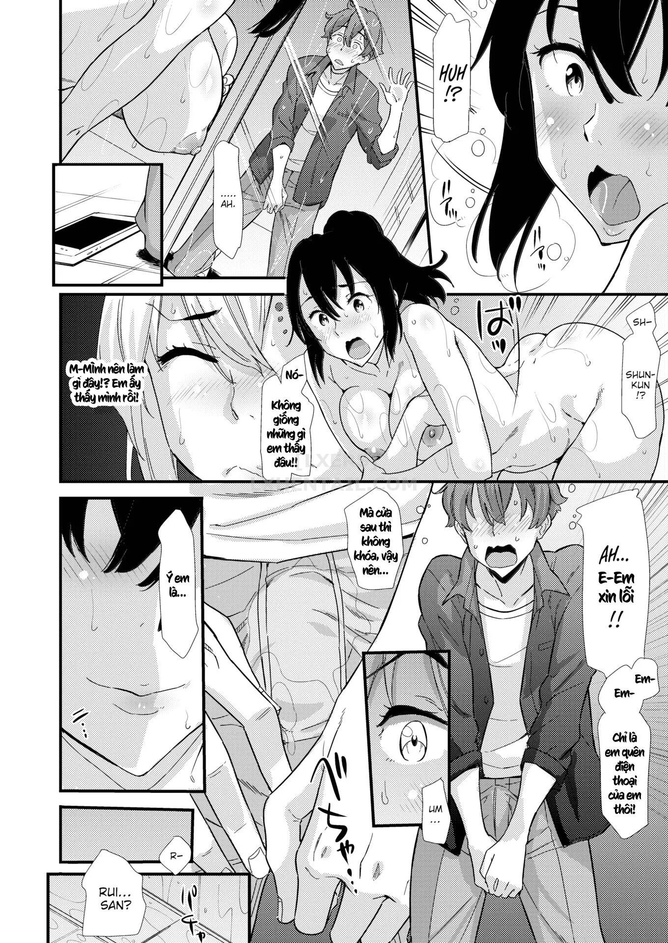 HentaiVN.net - Ảnh 13 - Bathhouse Congeniality [Comic Kairakuten BEAST 2019-08] - Chap 1