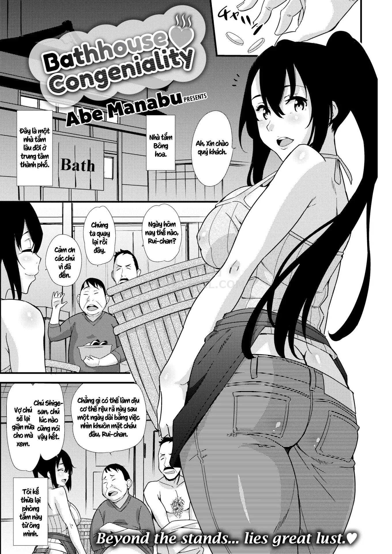 HentaiVN.net - Ảnh 4 - Bathhouse Congeniality [Comic Kairakuten BEAST 2019-08] - Chap 1