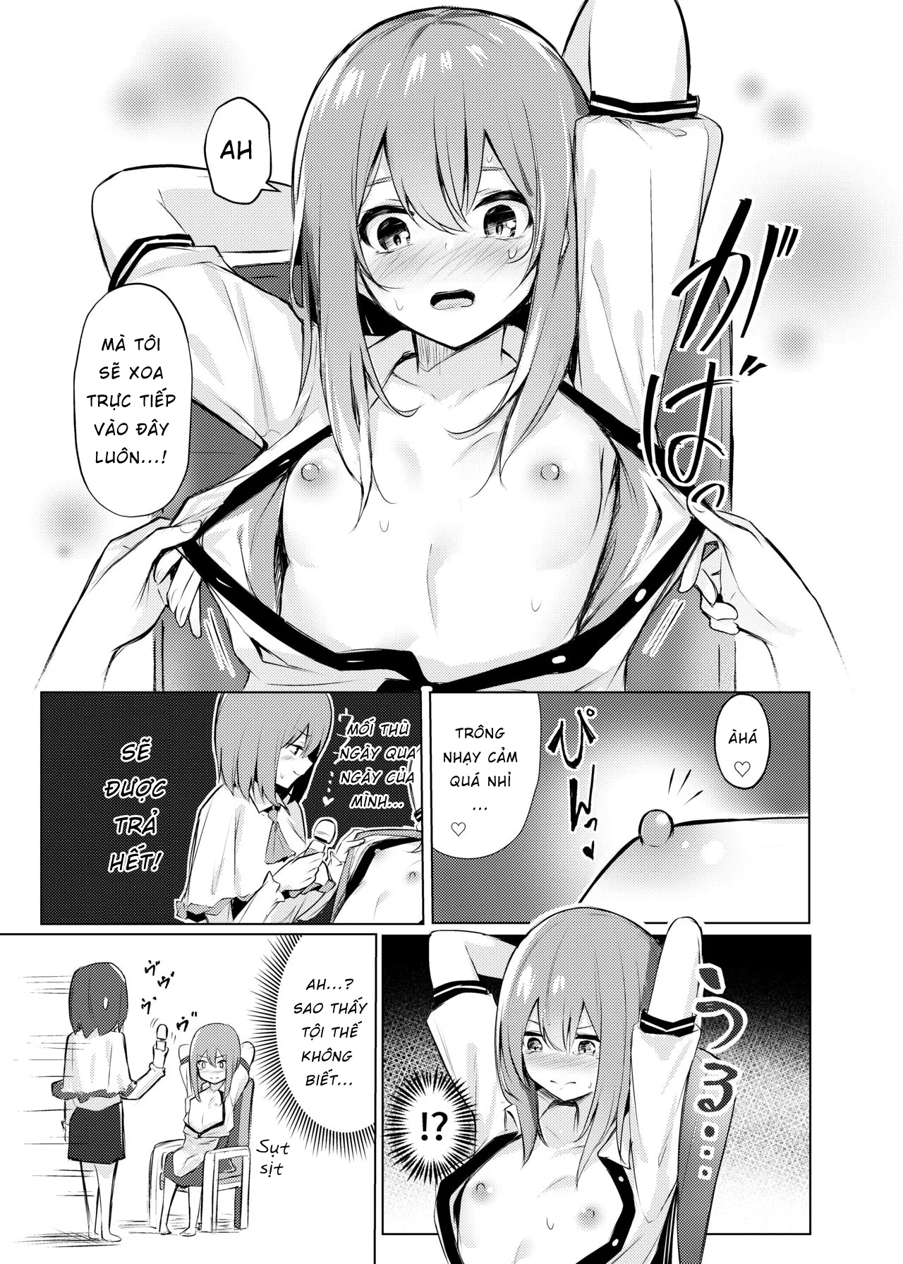 HentaiVN.net - Ảnh 11 - Tenshi-chan ga Iku-san ni Oshioki sareru Hon (Touhou Project) - Chap 1