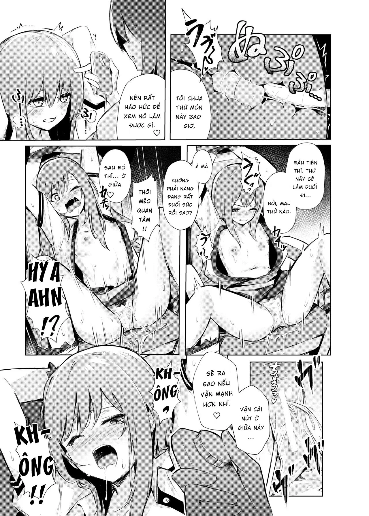 HentaiVN.net - Ảnh 17 - Tenshi-chan ga Iku-san ni Oshioki sareru Hon (Touhou Project) - Chap 1