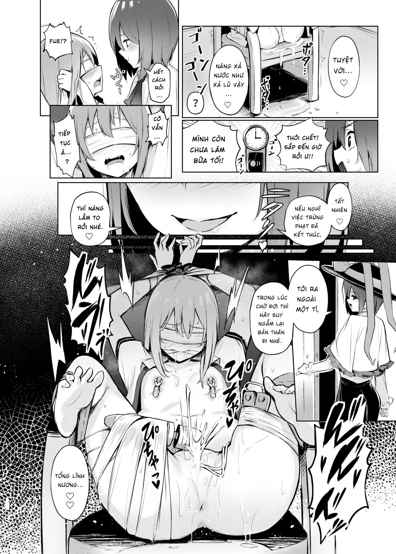 HentaiVN.net - Ảnh 20 - Tenshi-chan ga Iku-san ni Oshioki sareru Hon (Touhou Project) - Chap 1