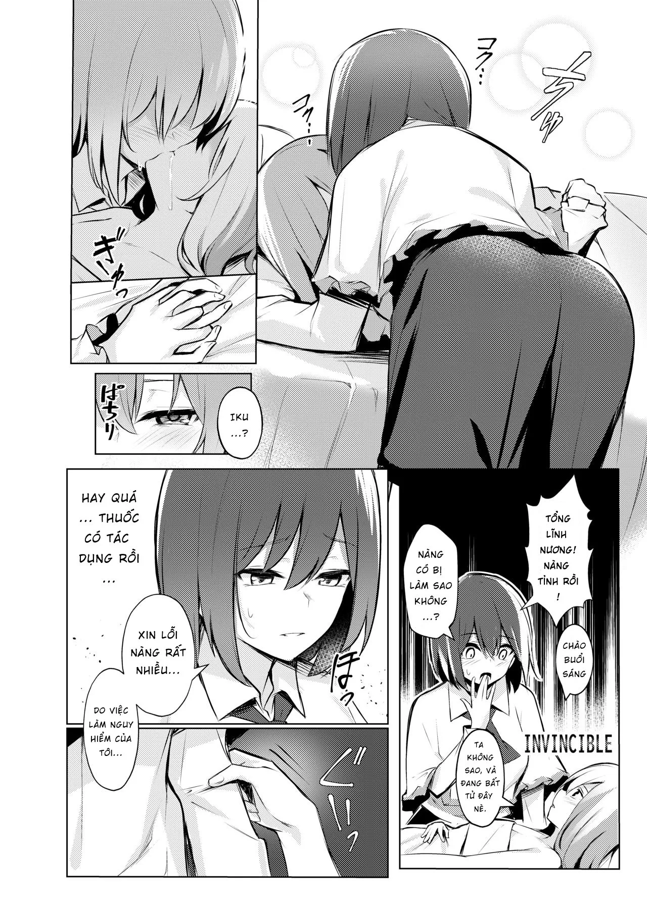 HentaiVN.net - Ảnh 24 - Tenshi-chan ga Iku-san ni Oshioki sareru Hon (Touhou Project) - Chap 1