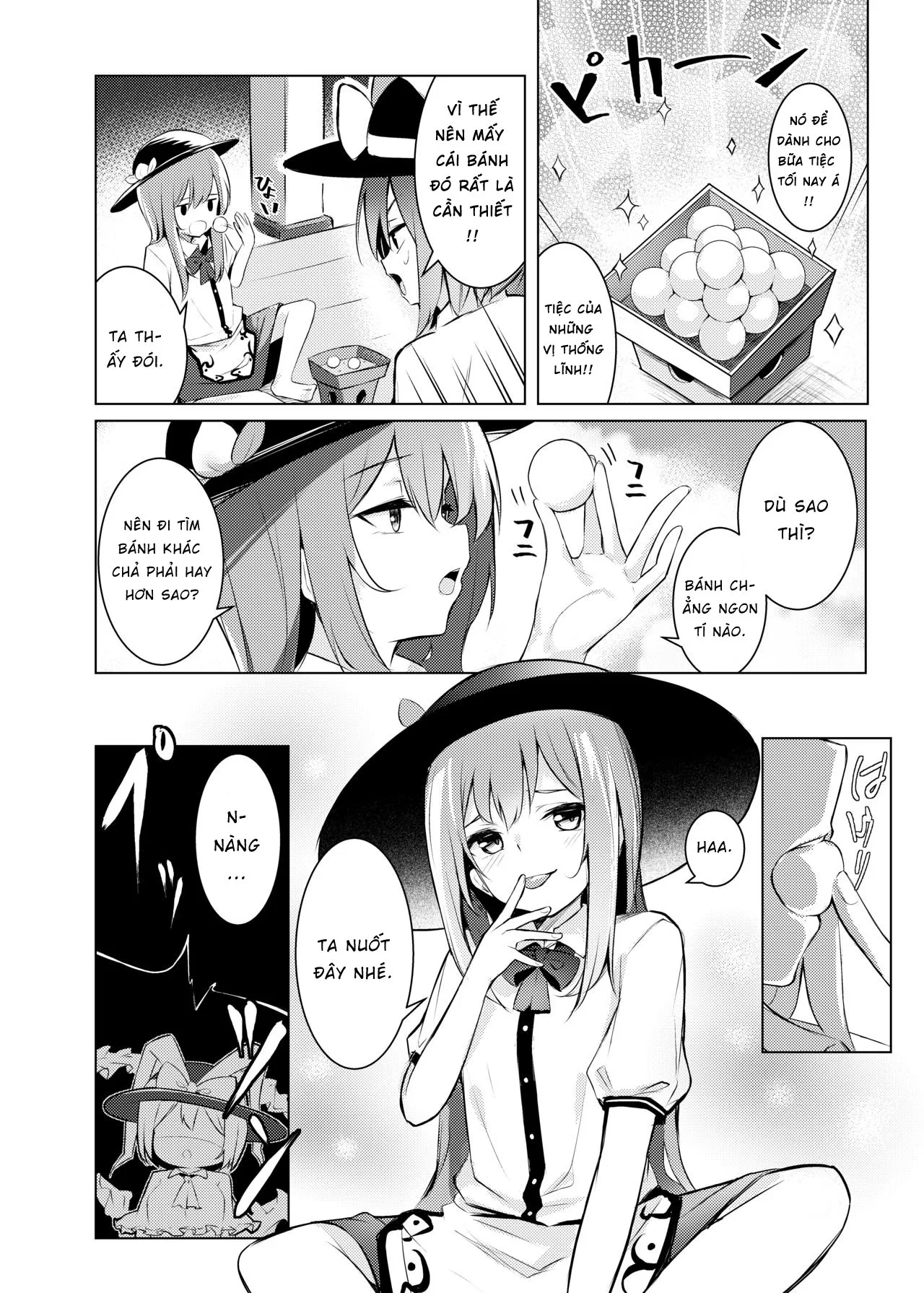 HentaiVN.net - Ảnh 6 - Tenshi-chan ga Iku-san ni Oshioki sareru Hon (Touhou Project) - Chap 1