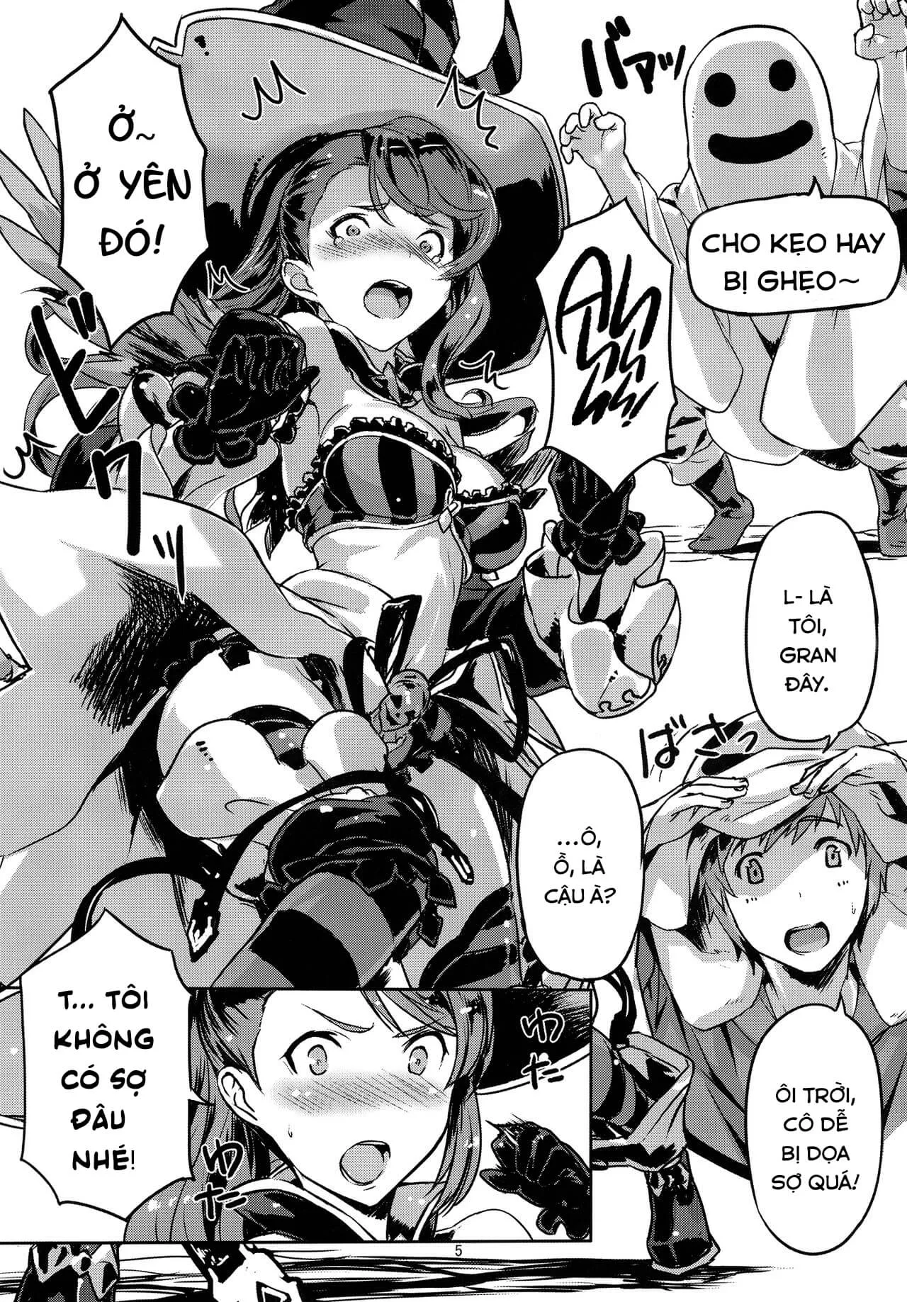 HentaiVN.net - Ảnh 5 - Trick or XXX - Chap 1