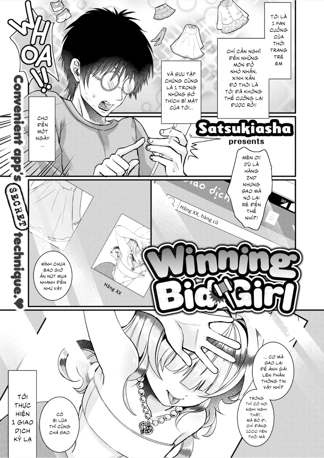 HentaiVN.net - Ảnh 1 - Winning Bid Girl - Chap 1