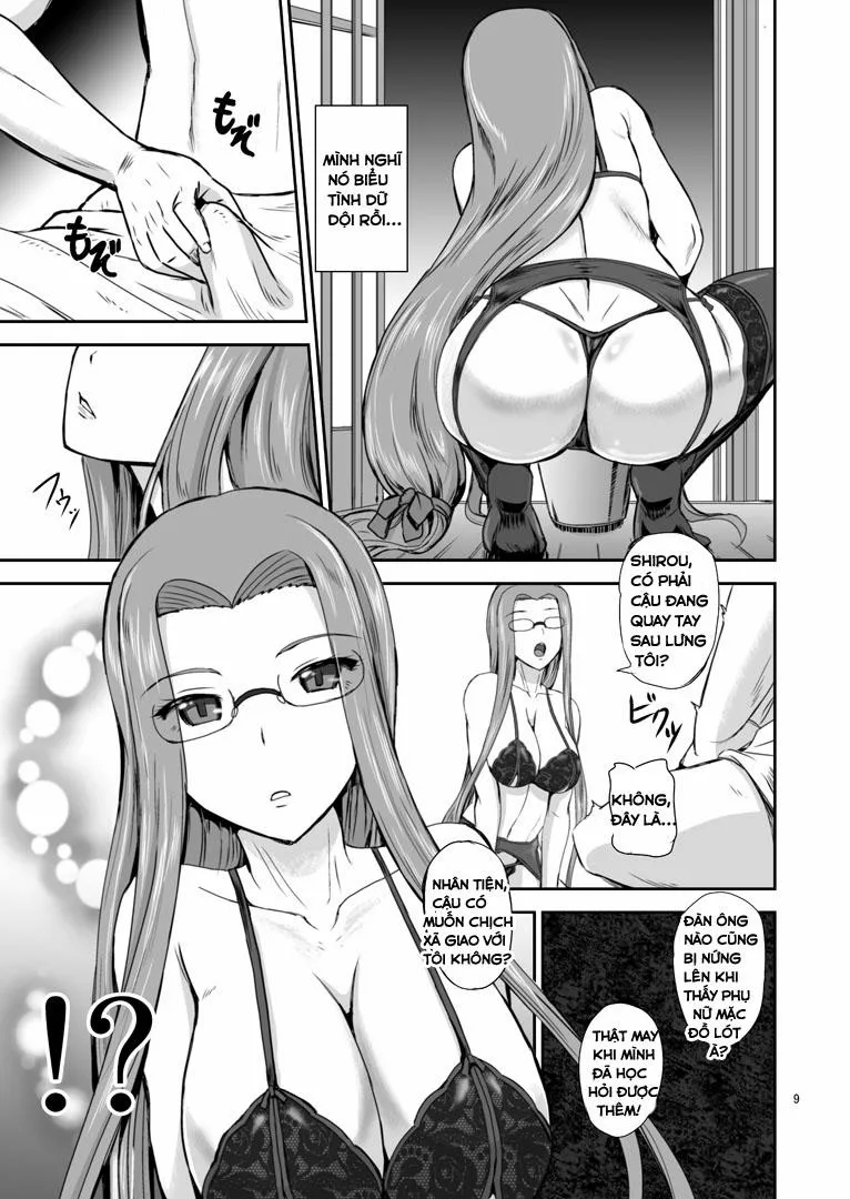 HentaiVN.net - Ảnh 8 - Rider's Heaven (Fate/Stay Night) - Chap 1