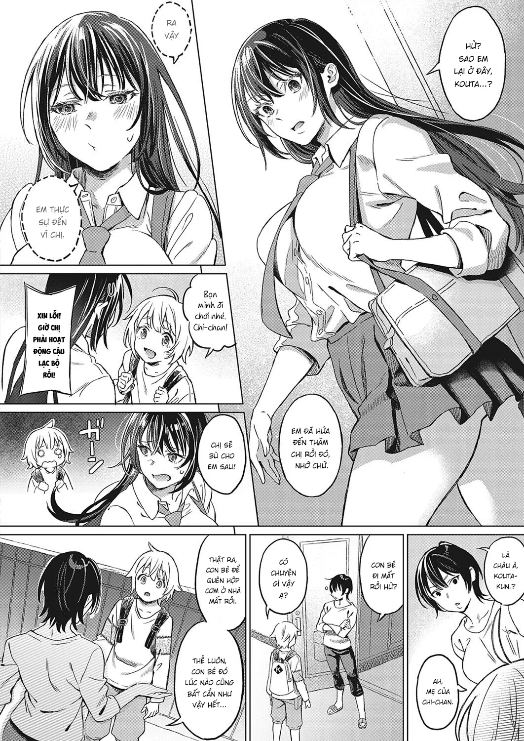 HentaiVN.net - Ảnh 4 - Boku no Osananajimi Again - Chap 1