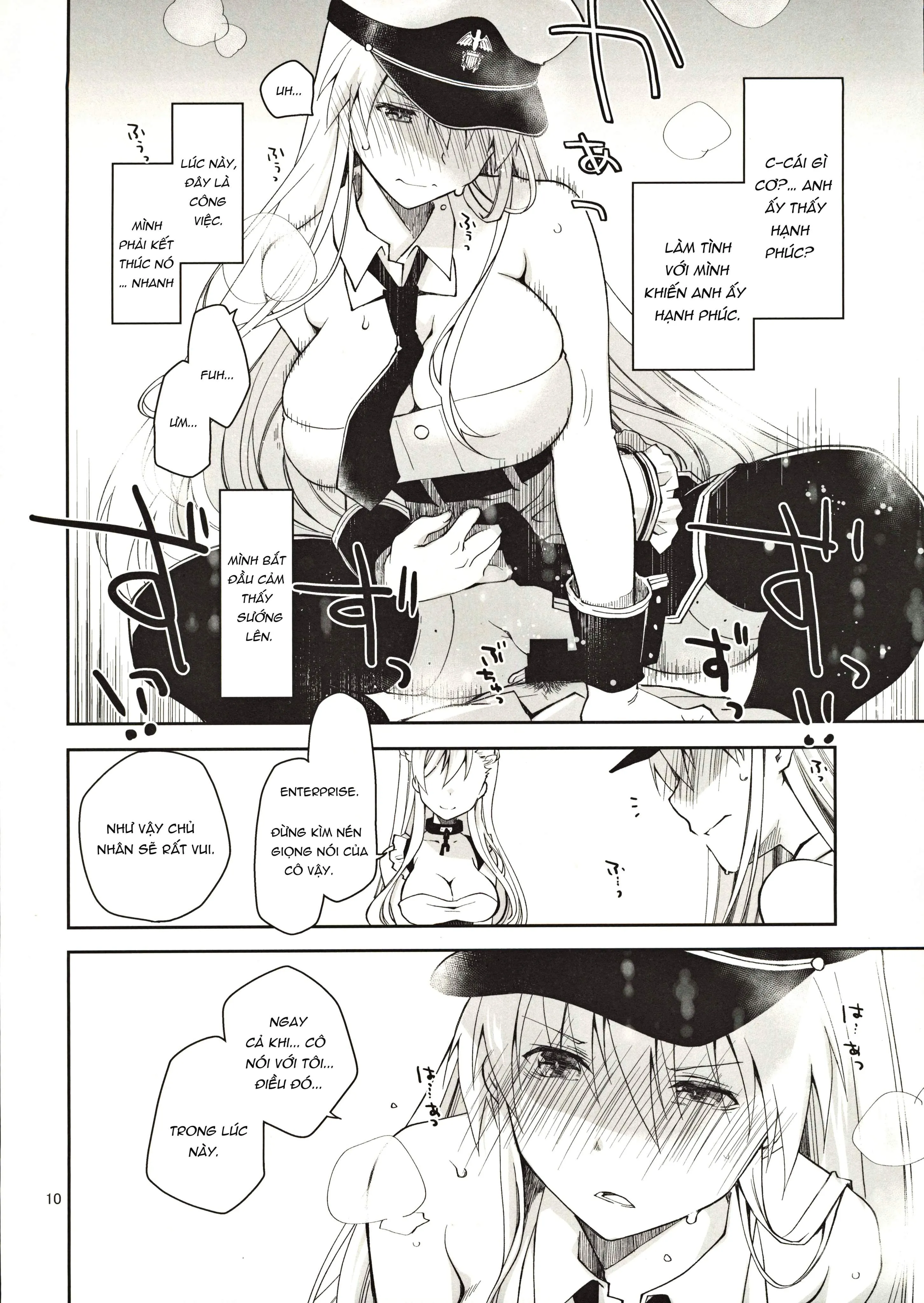 HentaiVN.net - Ảnh 10 - Nàng Hầu Enterprise ( Azur Lane ) [メイドインエンタープライズ (アズールレーン)] - Chap 1