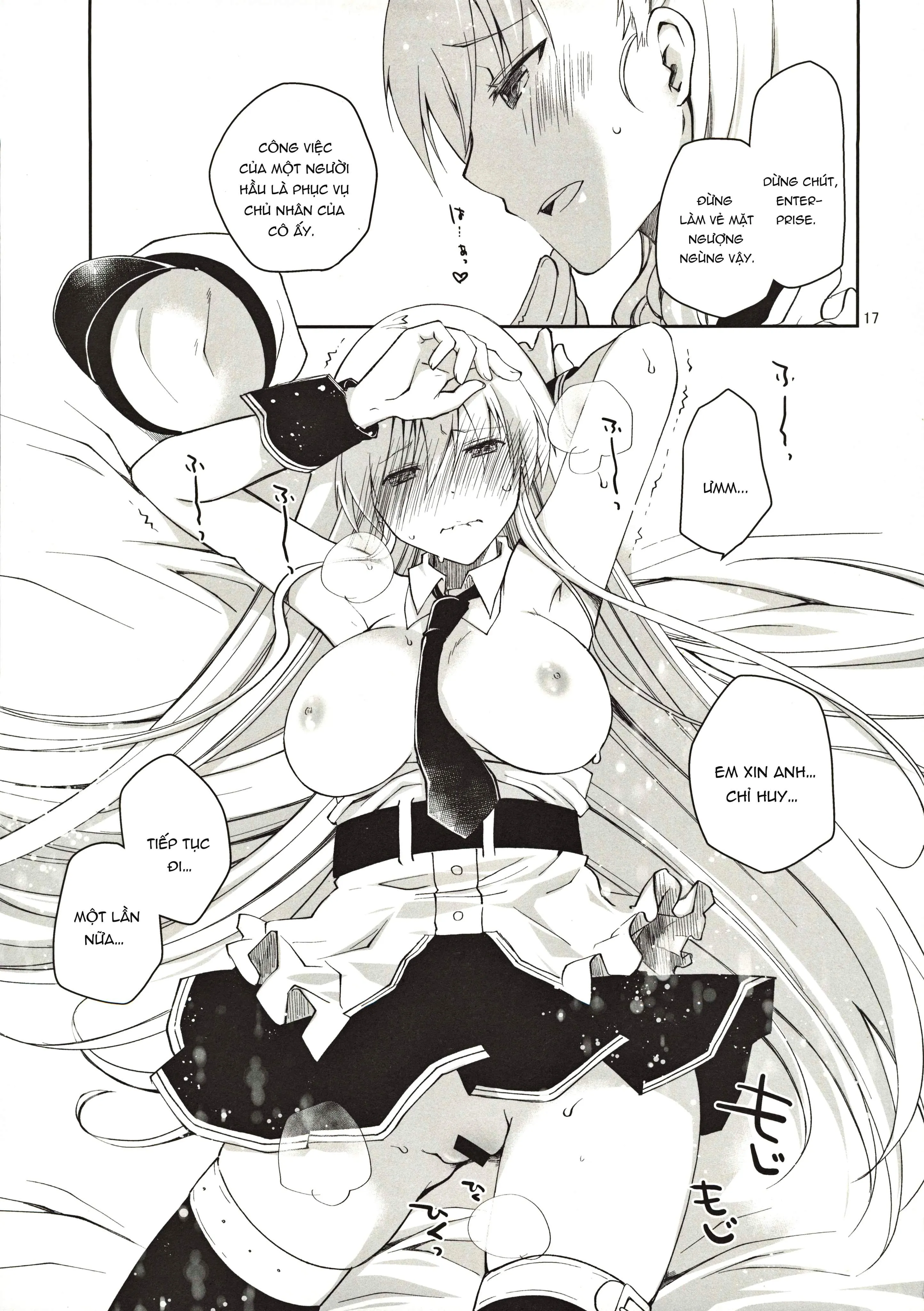 HentaiVN.net - Ảnh 17 - Nàng Hầu Enterprise ( Azur Lane ) [メイドインエンタープライズ (アズールレーン)] - Chap 1