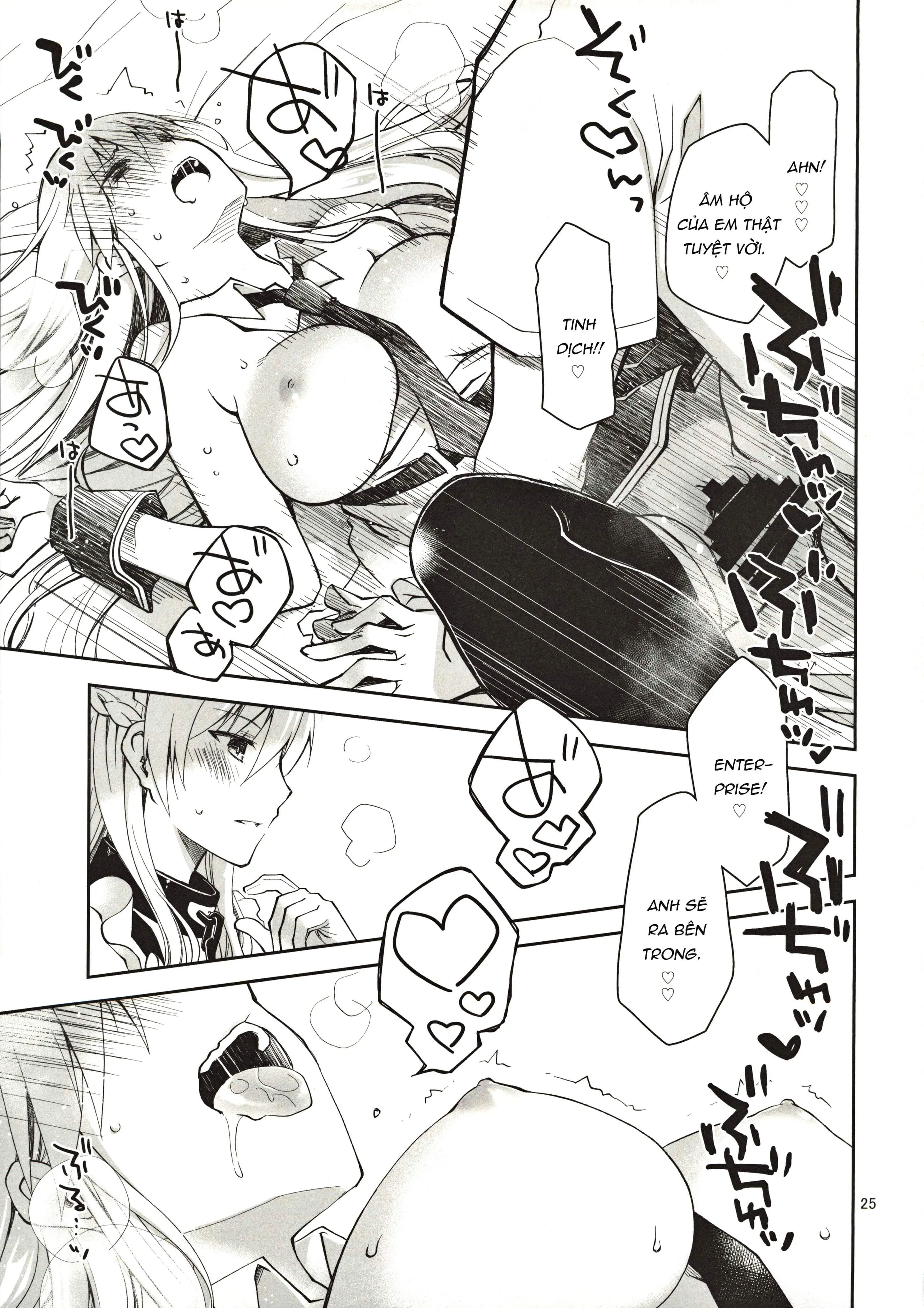 HentaiVN.net - Ảnh 25 - Nàng Hầu Enterprise ( Azur Lane ) [メイドインエンタープライズ (アズールレーン)] - Chap 1